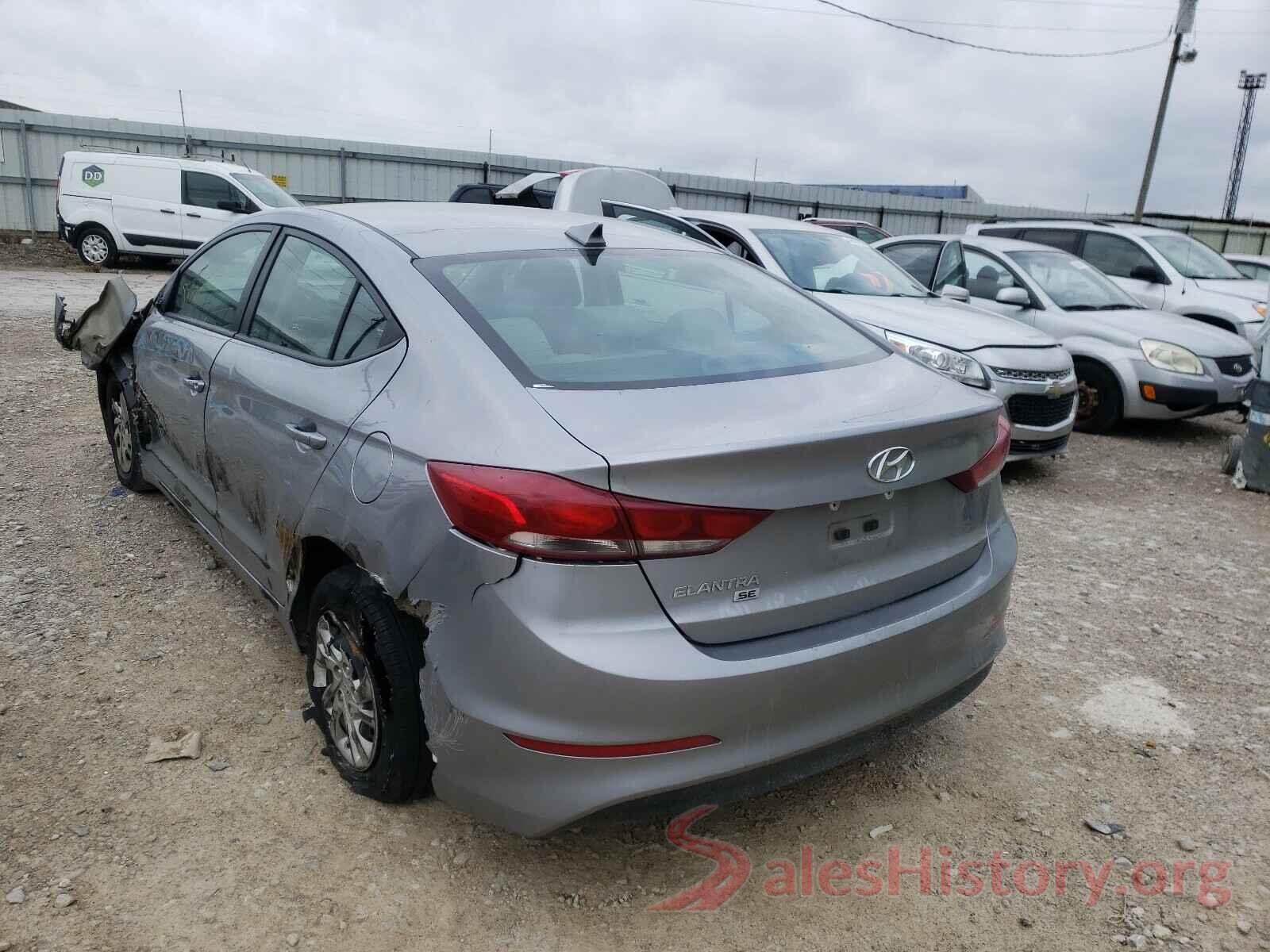 5NPD74LF3HH083300 2017 HYUNDAI ELANTRA