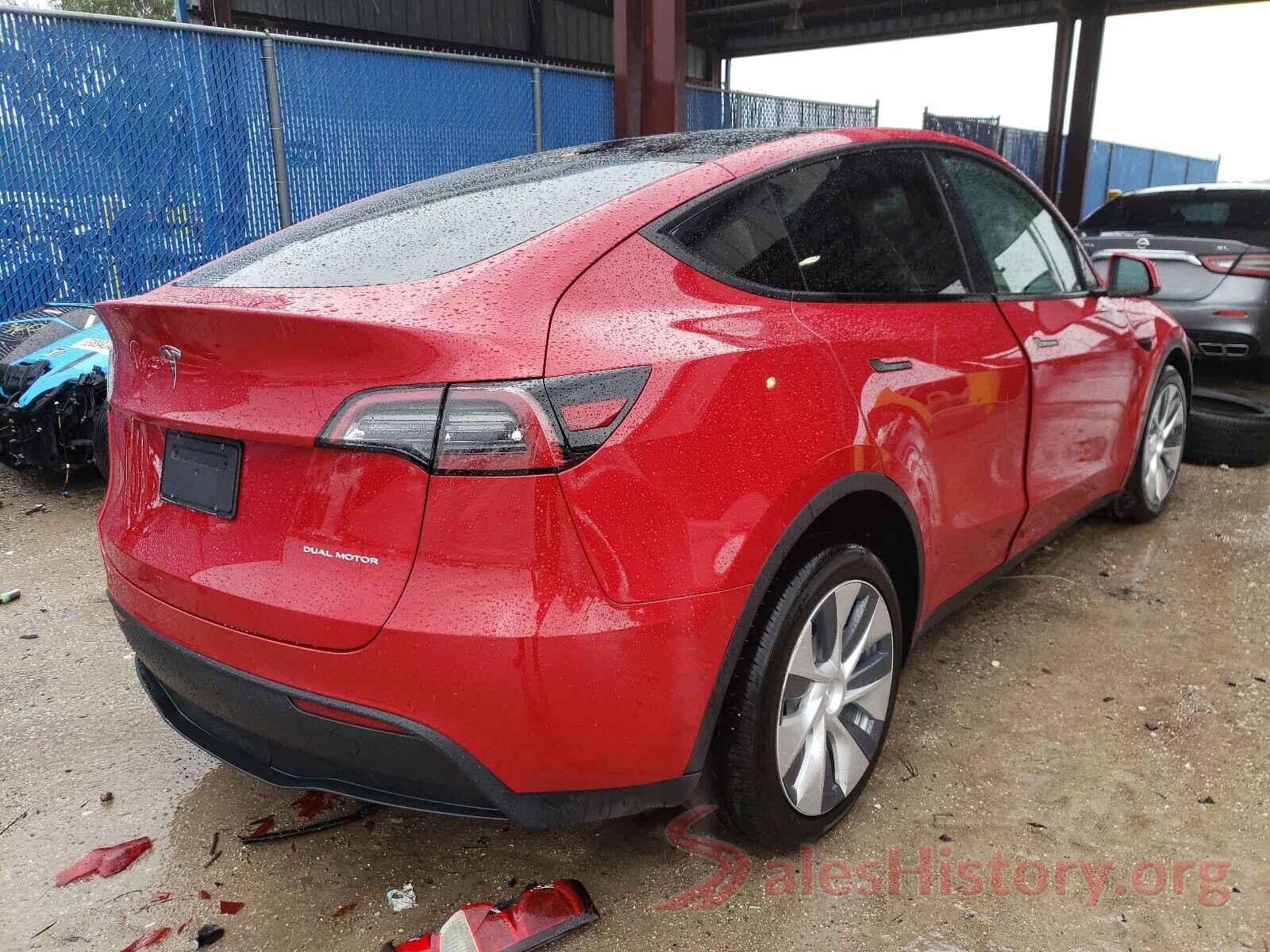 5YJYGDEE2MF174167 2021 TESLA MODEL Y