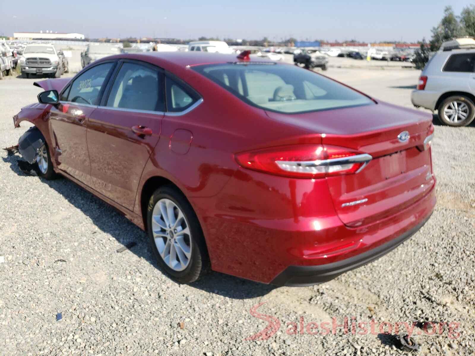 3FA6P0LU4KR220433 2019 FORD FUSION