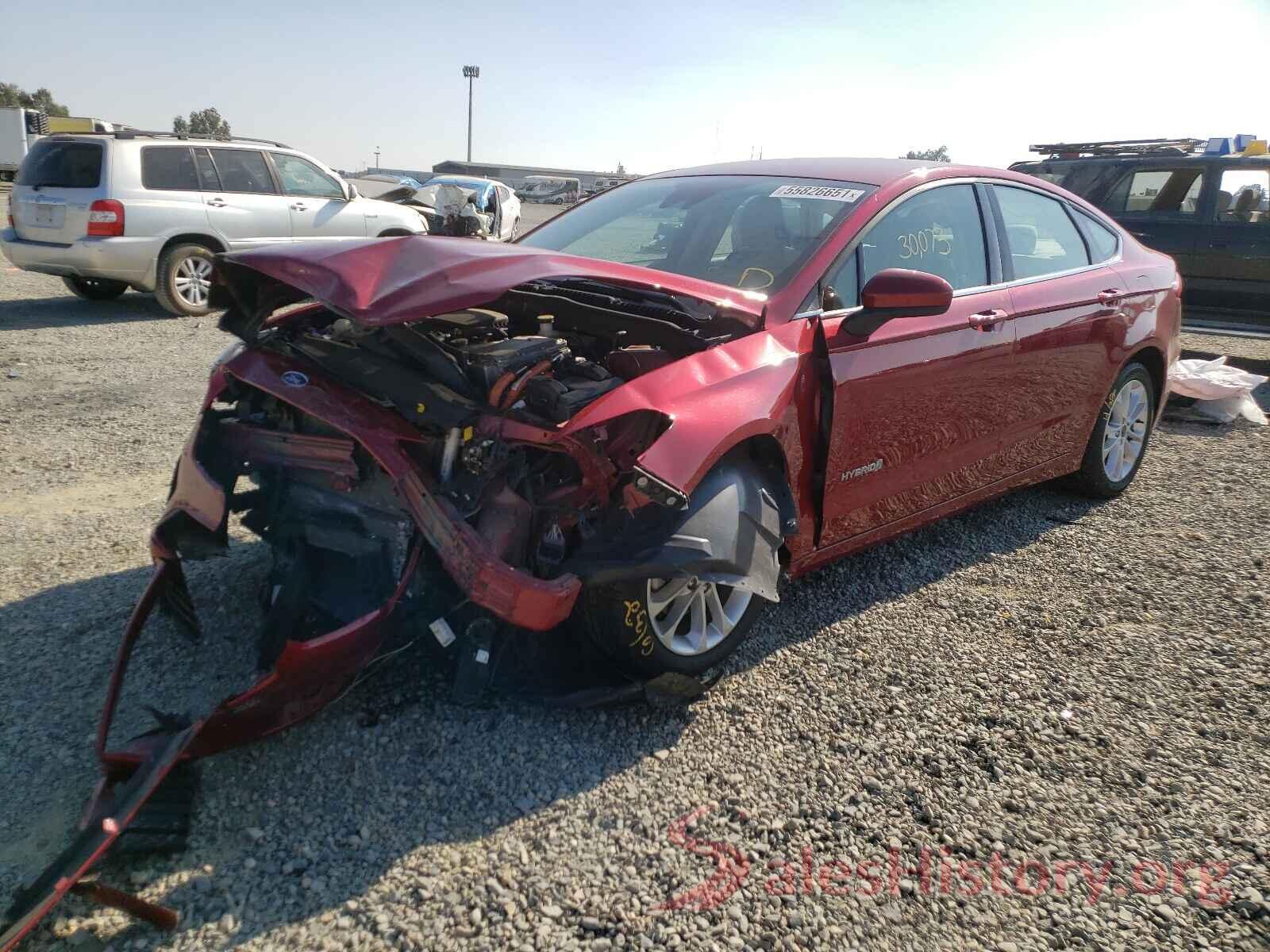 3FA6P0LU4KR220433 2019 FORD FUSION