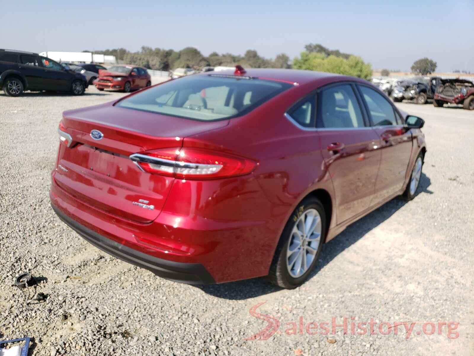 3FA6P0LU4KR220433 2019 FORD FUSION