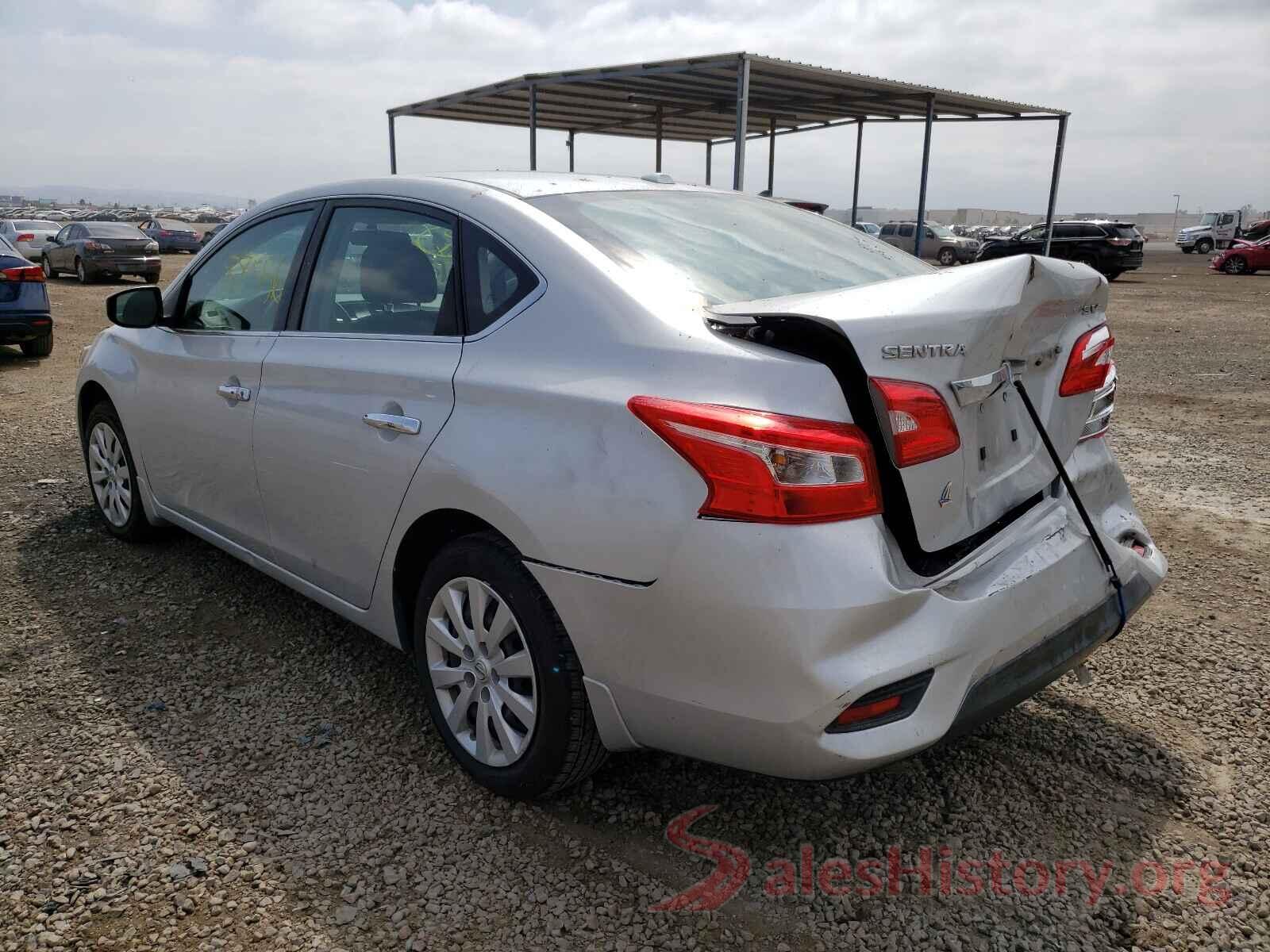 3N1AB7AP7GL672303 2016 NISSAN SENTRA