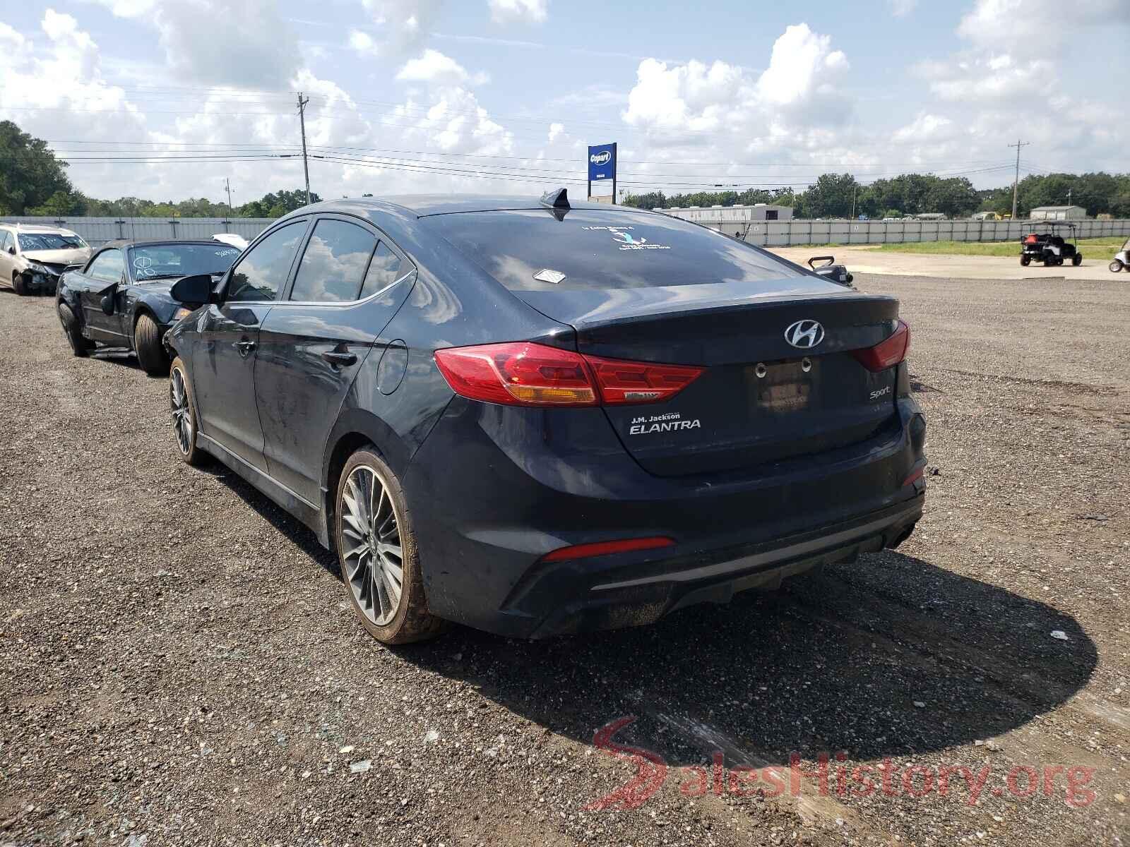 KMHD04LB0JU522901 2018 HYUNDAI ELANTRA