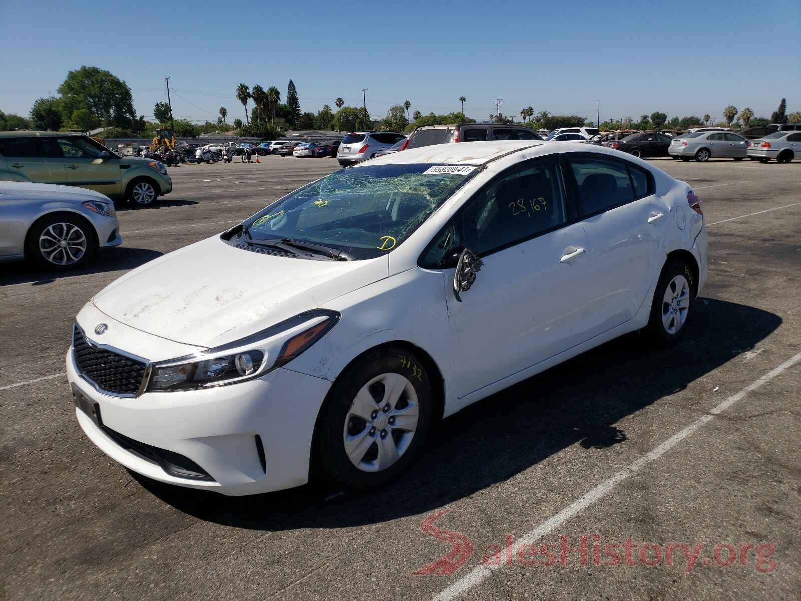 3KPFK4A70HE017567 2017 KIA FORTE