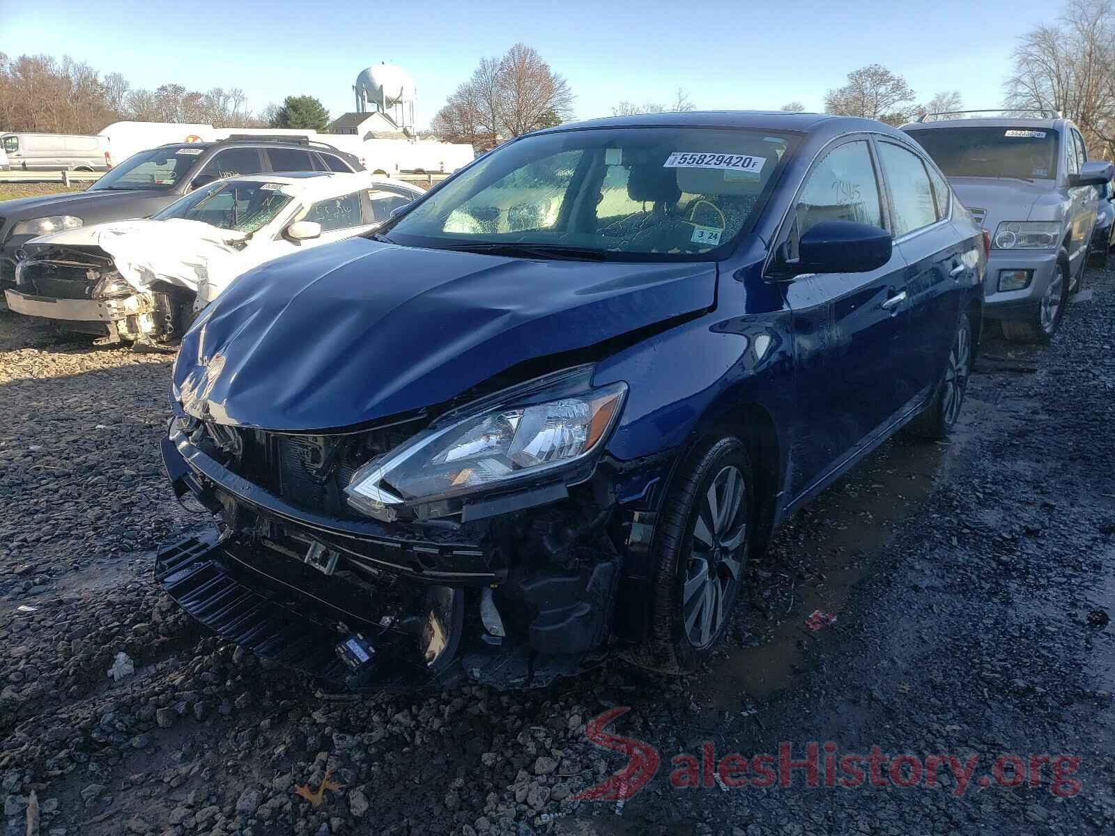 3N1AB7AP6KY305002 2019 NISSAN SENTRA