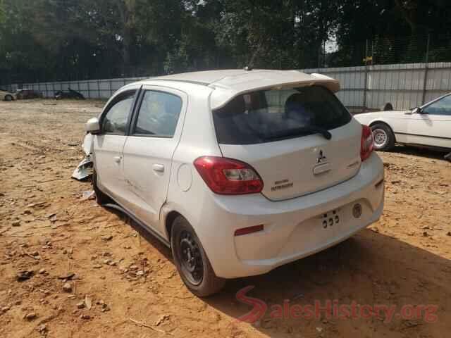 ML32A3HJ6HH003800 2017 MITSUBISHI MIRAGE