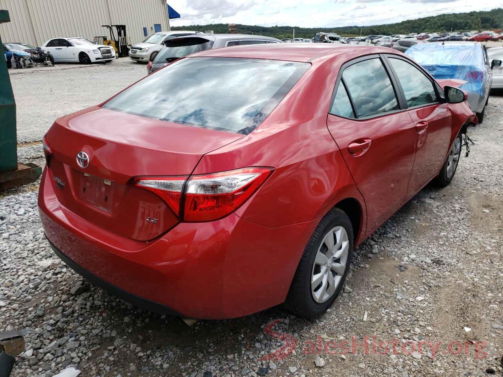 5YFBURHE5GP564874 2016 TOYOTA COROLLA