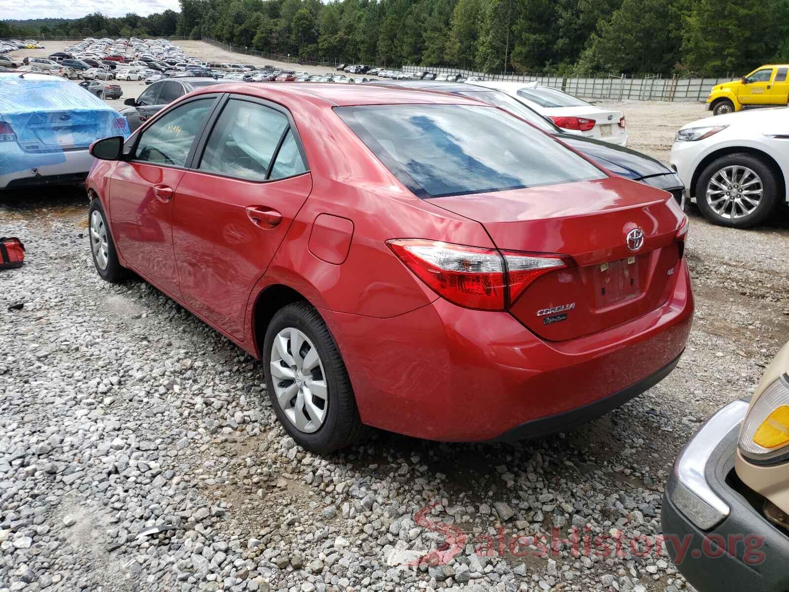 5YFBURHE5GP564874 2016 TOYOTA COROLLA