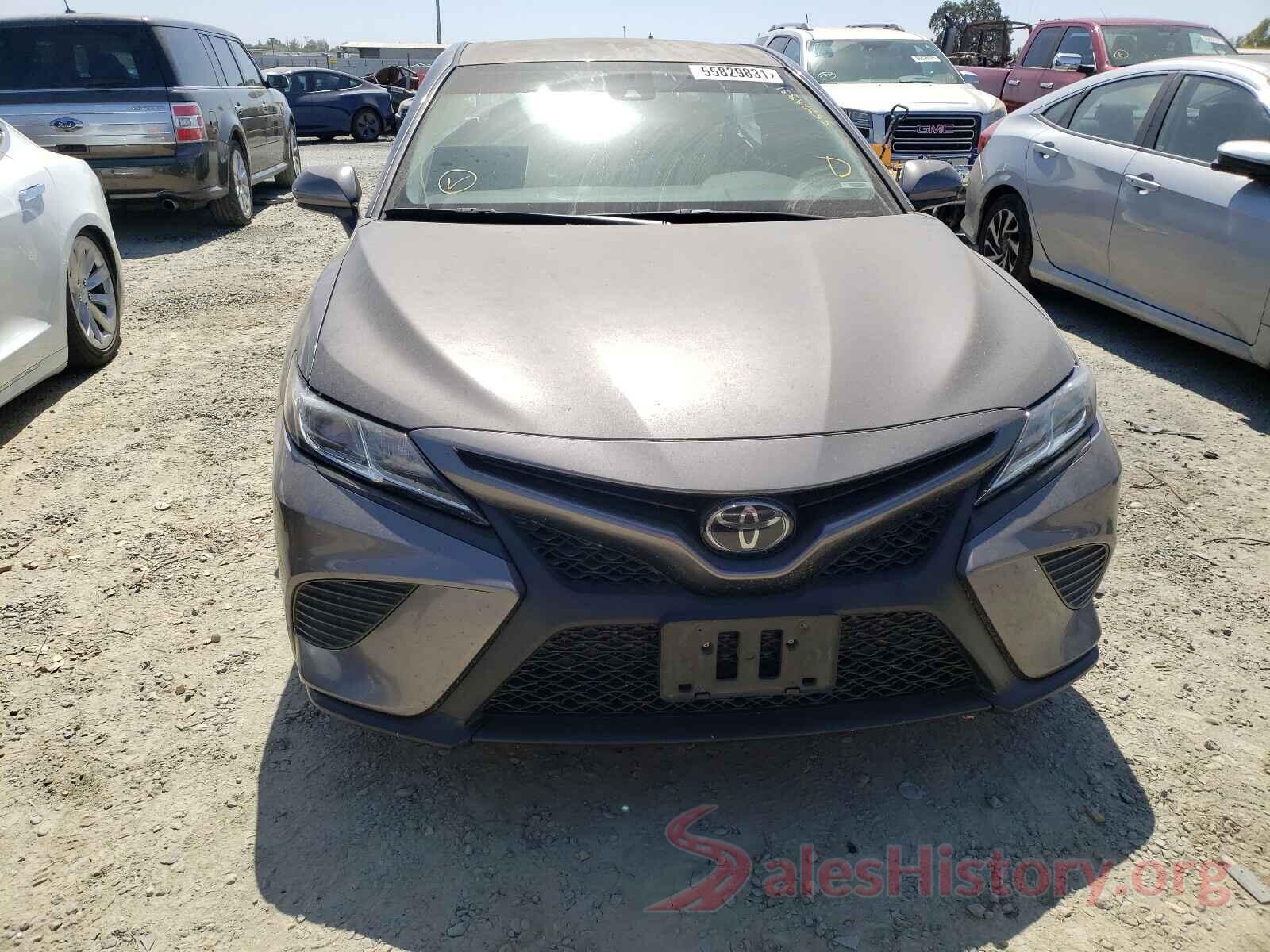 4T1B11HK5KU760837 2019 TOYOTA CAMRY