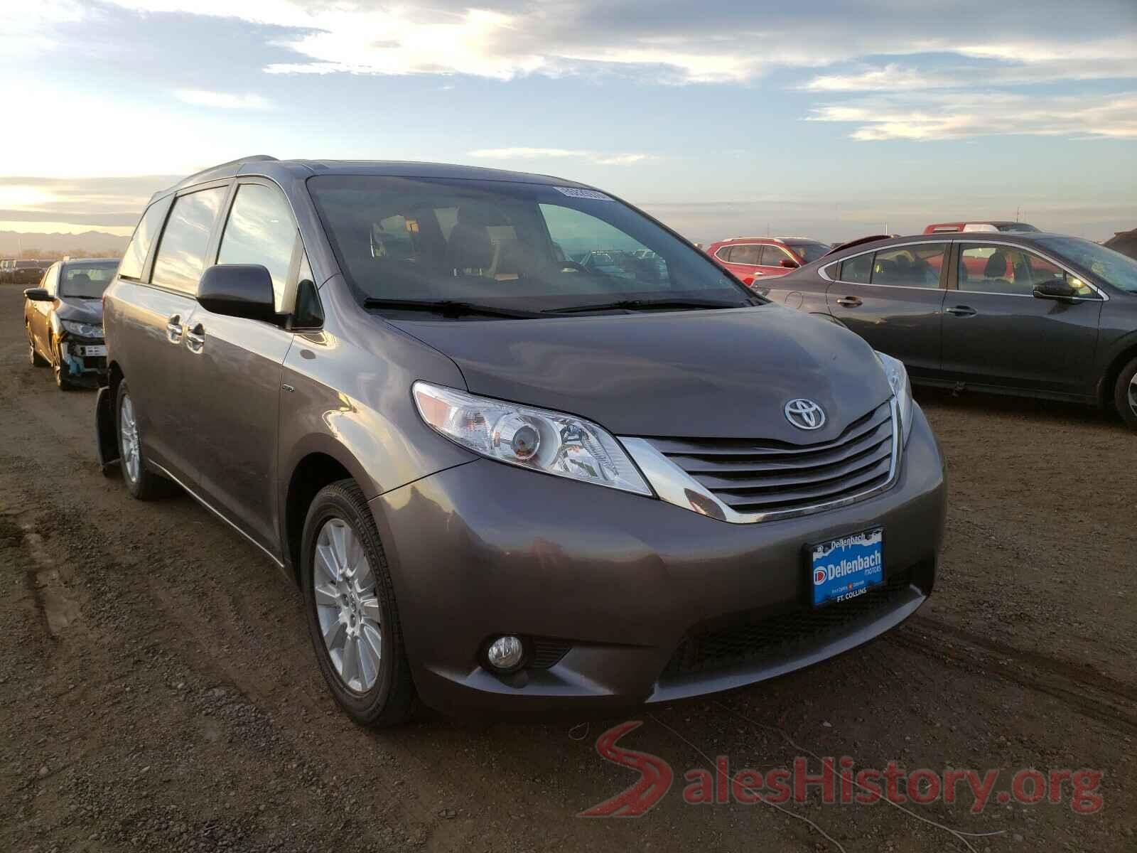 5TDDZ3DC4HS149923 2017 TOYOTA SIENNA