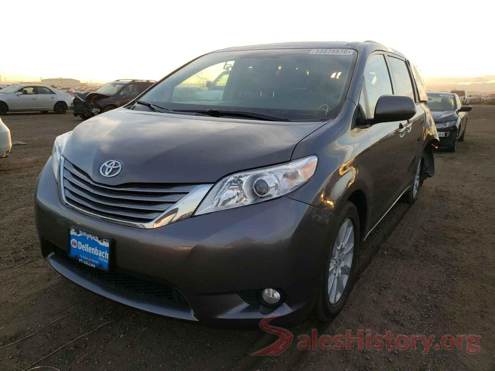 5TDDZ3DC4HS149923 2017 TOYOTA SIENNA