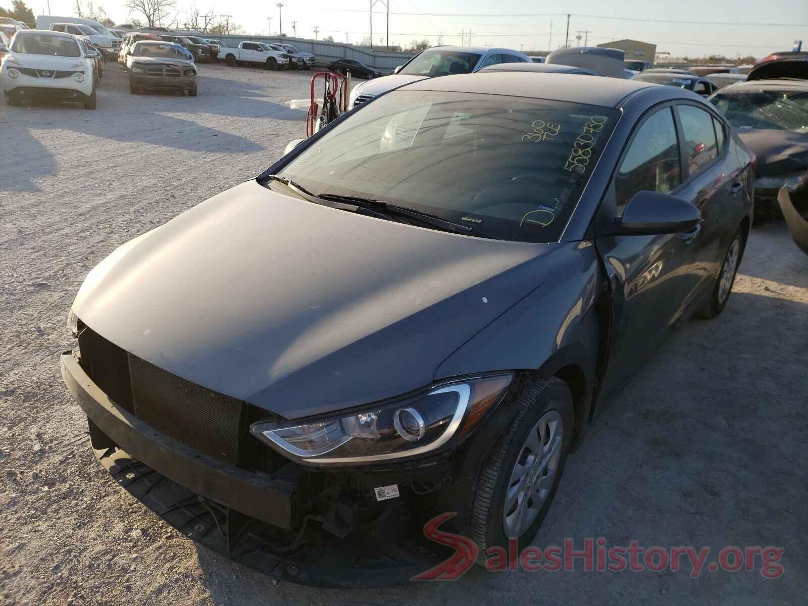 5NPD74LFXJH401077 2018 HYUNDAI ELANTRA