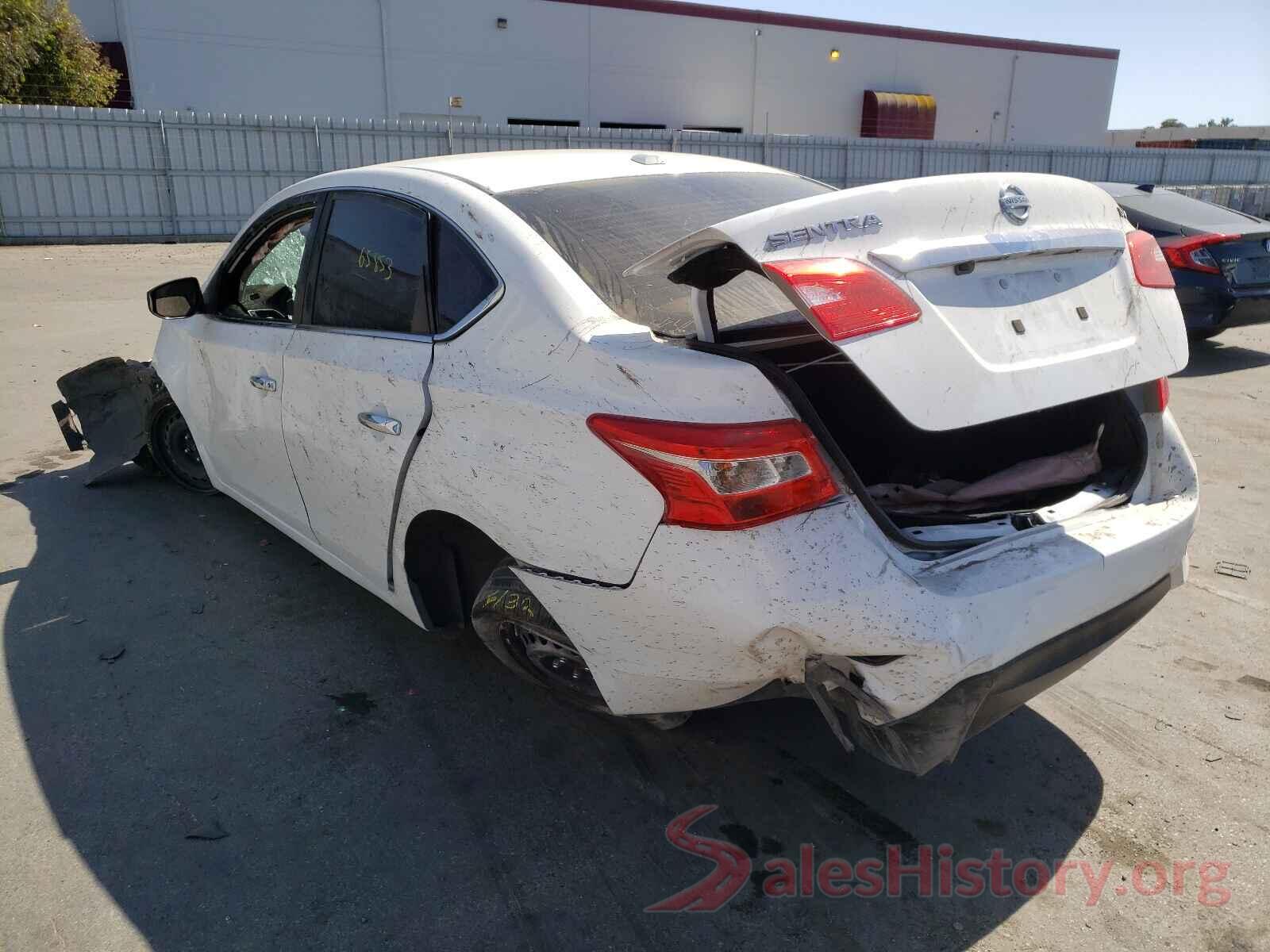 3N1AB7AP7HY390151 2017 NISSAN SENTRA