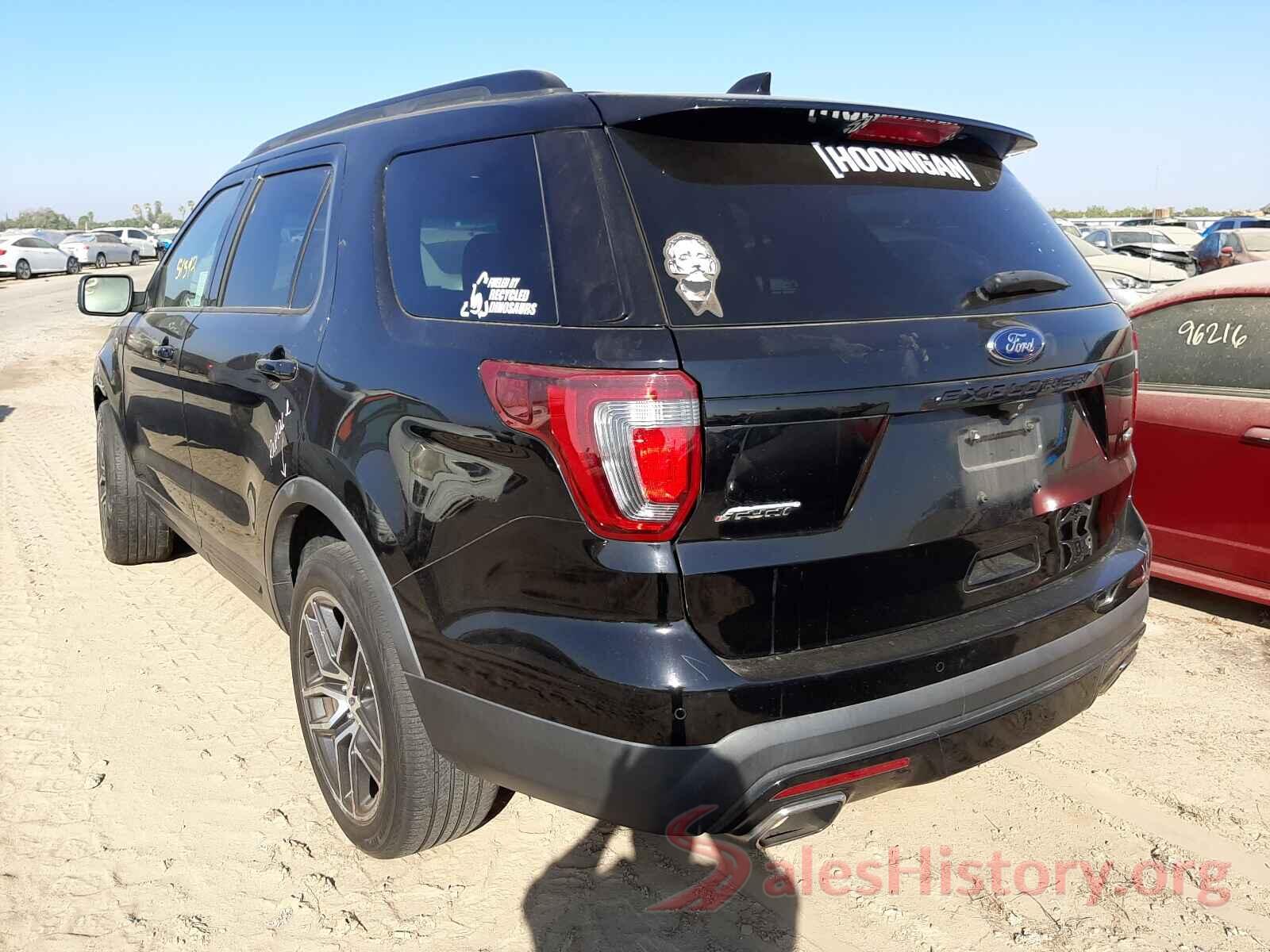 1FM5K8GT7GGA70591 2016 FORD EXPLORER