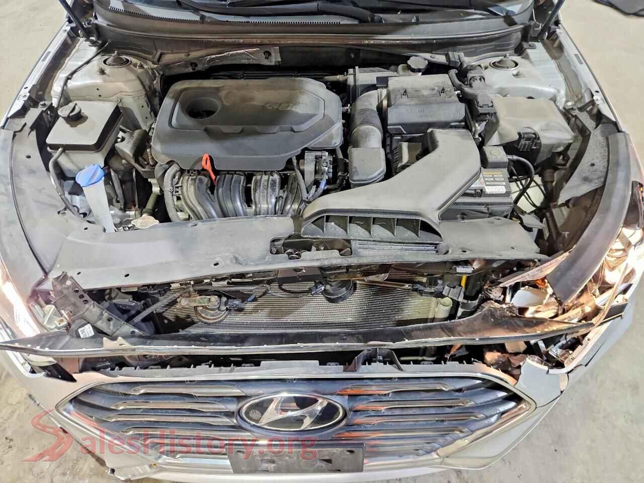 2018 HYUNDAI SONATA VIN 5NPE24AF1JH715190, VIN plate