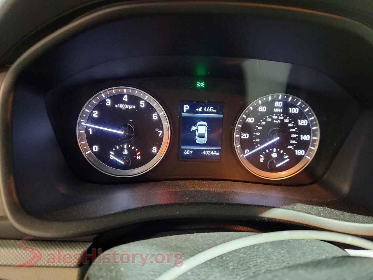 2018 HYUNDAI SONATA VIN 5NPE24AF1JH715190, interior center console