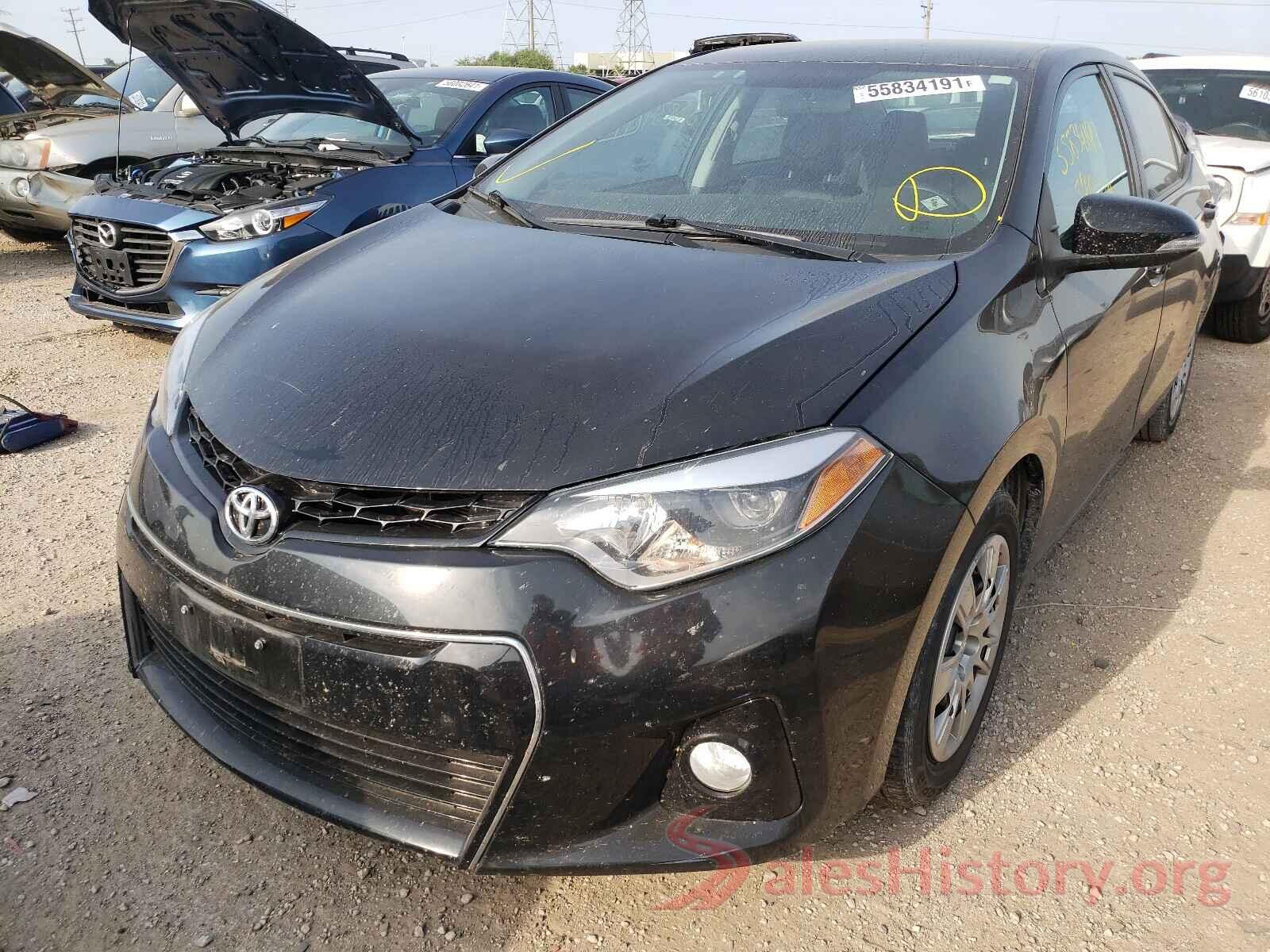 2T1BURHE8GC549415 2016 TOYOTA COROLLA