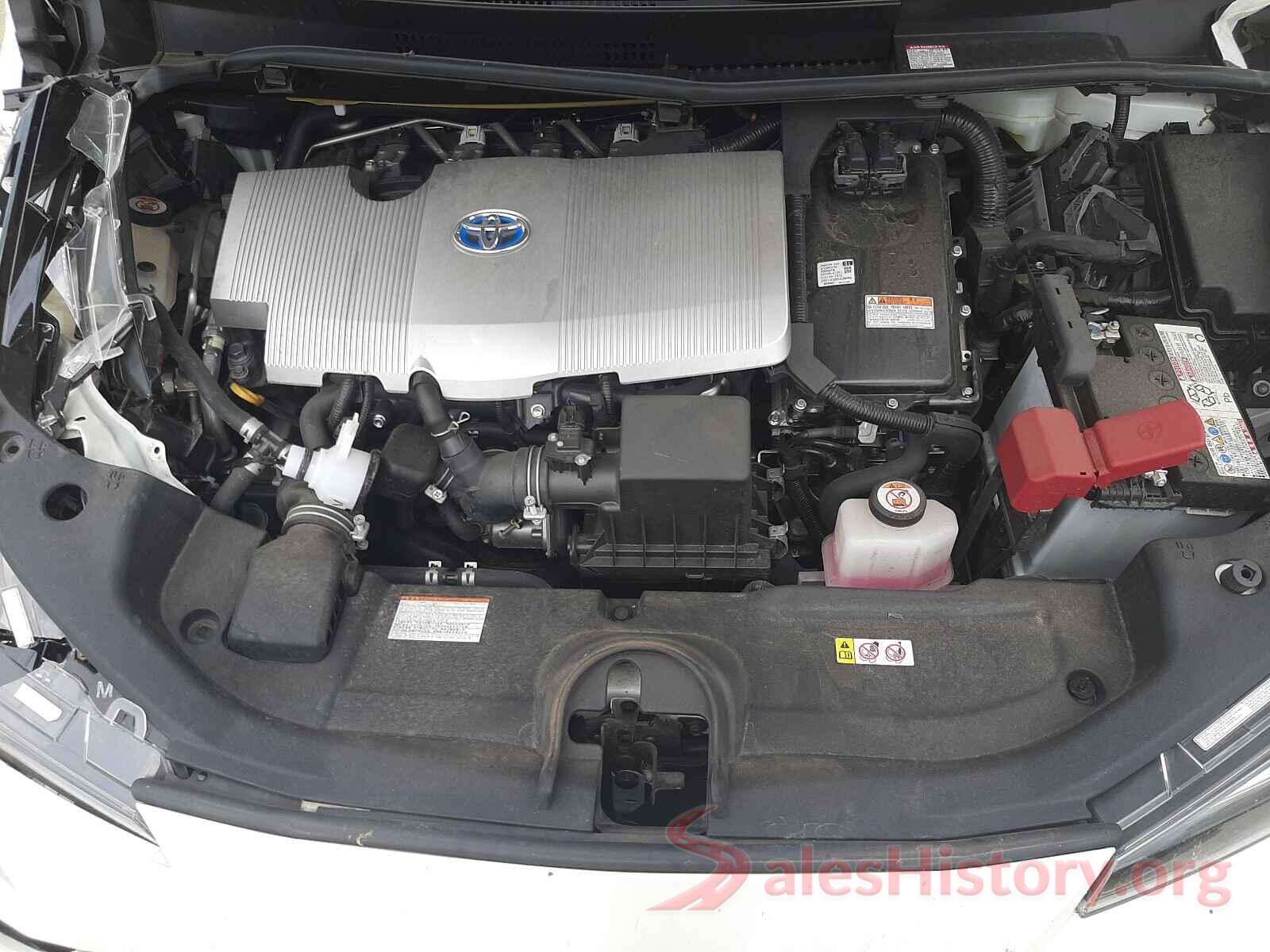 JTDKARFU7K3083125 2019 TOYOTA PRIUS