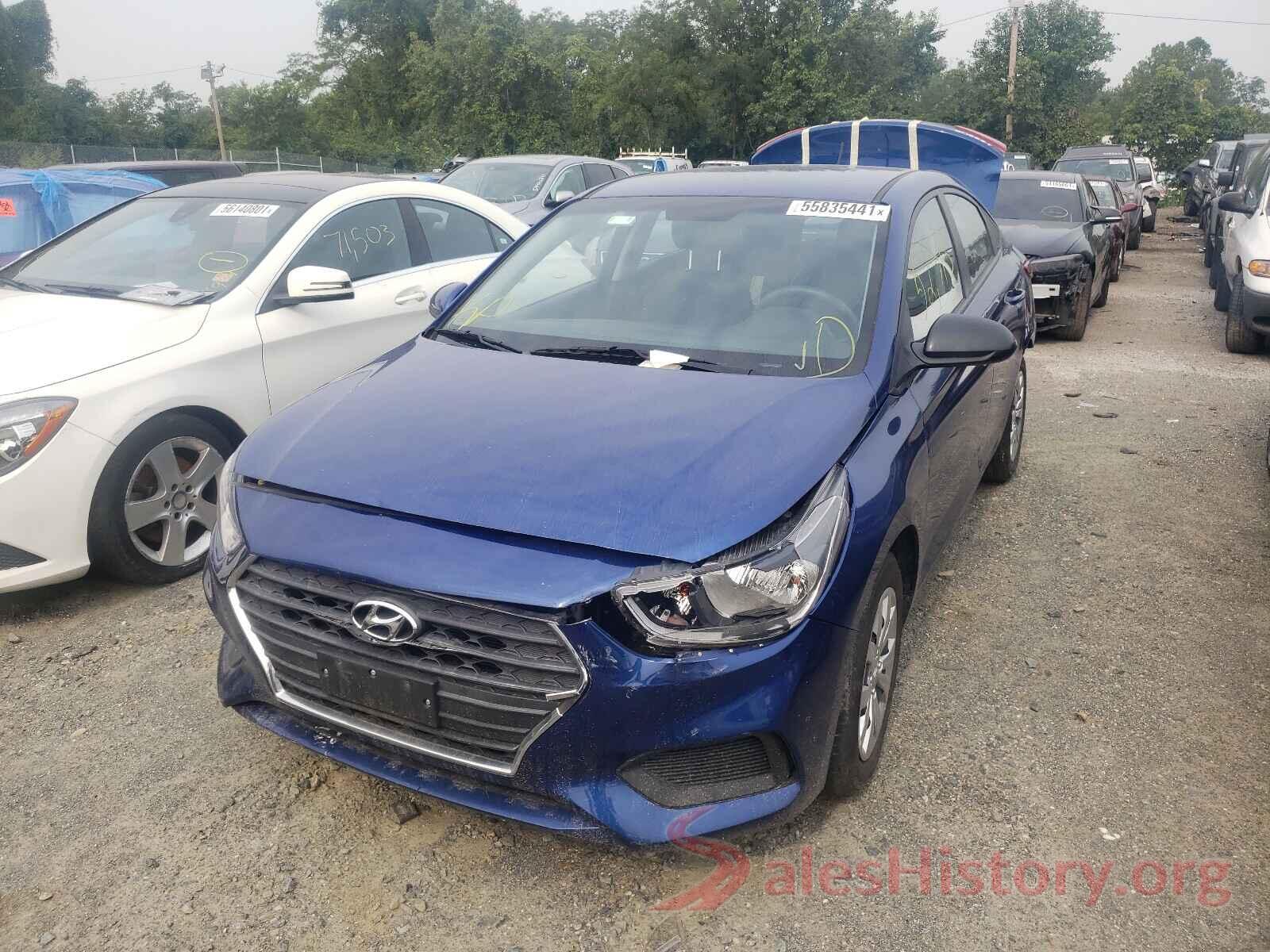 3KPC24A3XJE025620 2018 HYUNDAI ACCENT