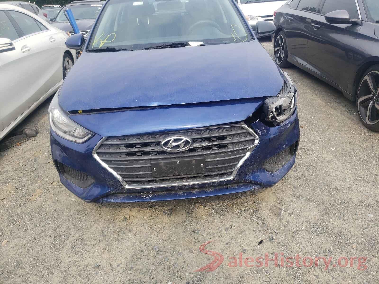 3KPC24A3XJE025620 2018 HYUNDAI ACCENT