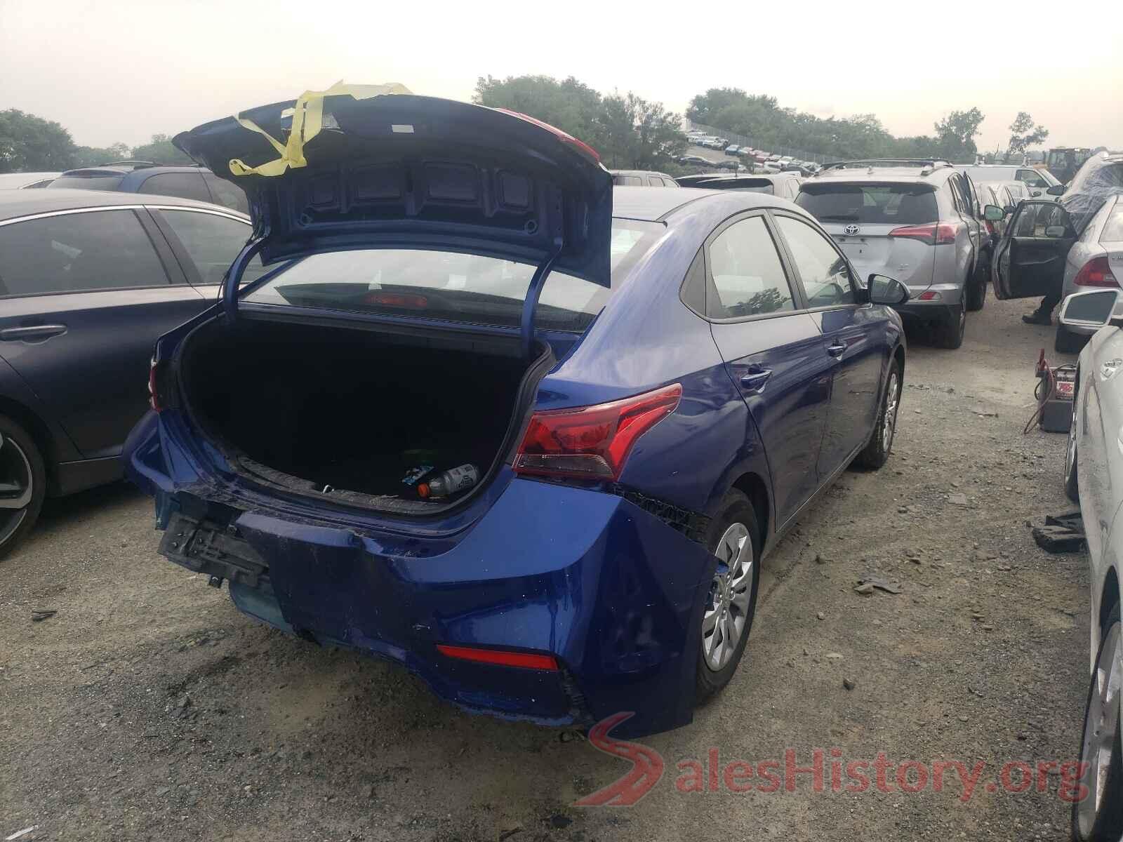 3KPC24A3XJE025620 2018 HYUNDAI ACCENT