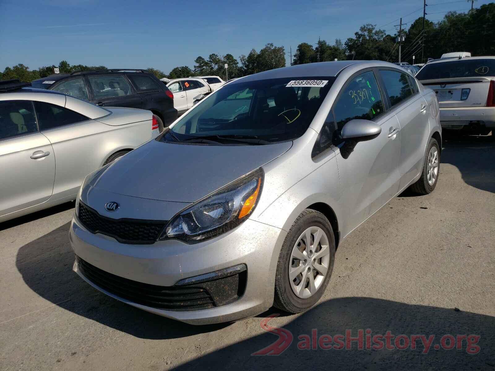 KNADM4A35G6663672 2016 KIA RIO