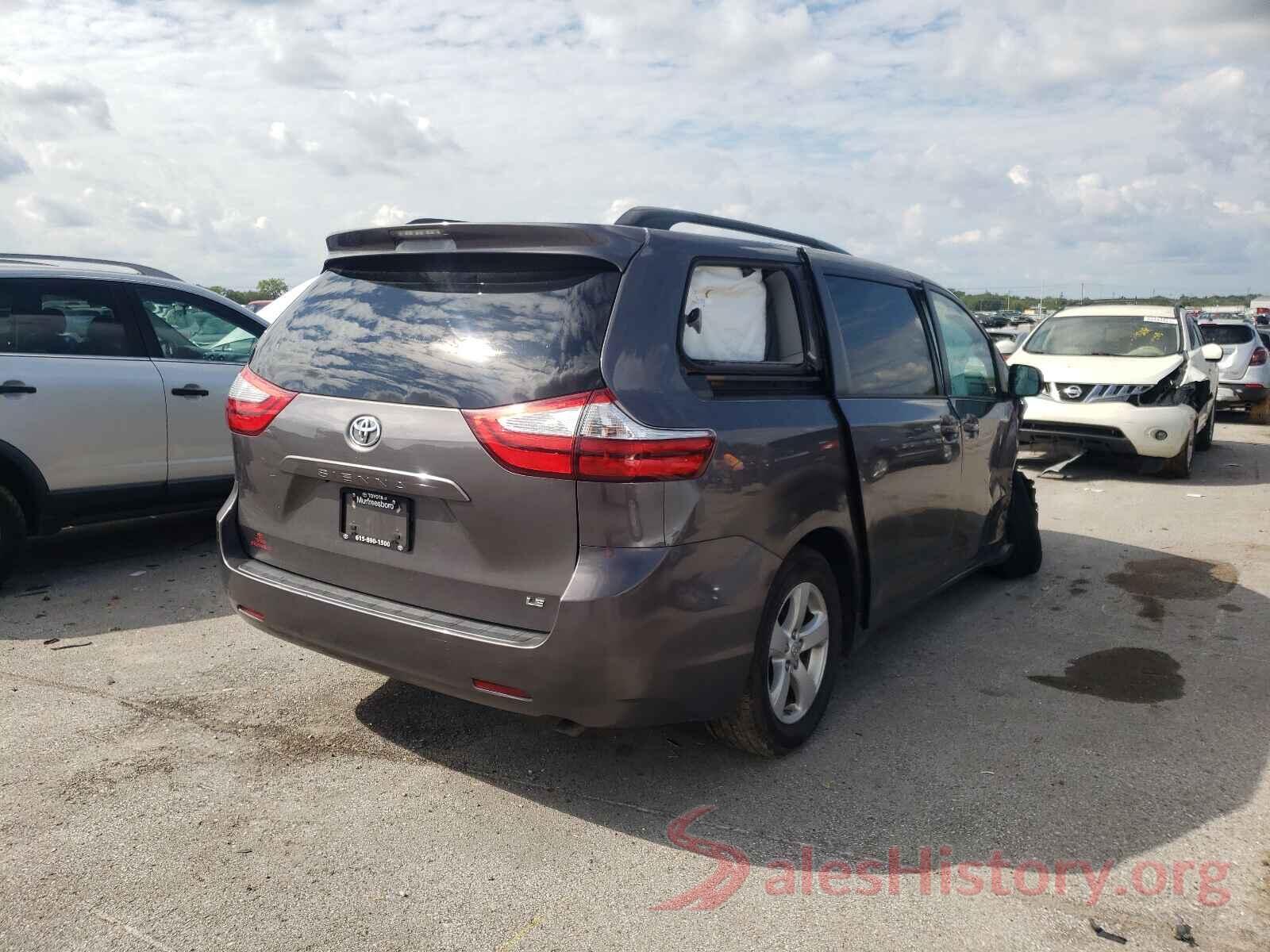 5TDKK3DC3GS704435 2016 TOYOTA SIENNA