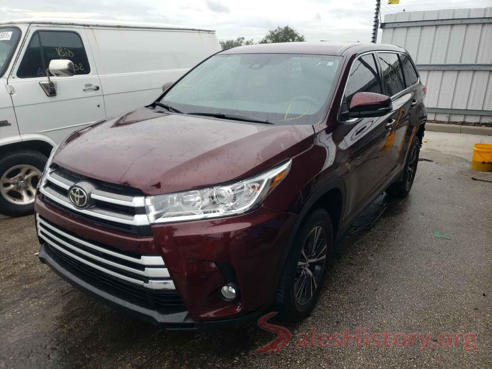 5TDZZRFH0KS369424 2019 TOYOTA HIGHLANDER