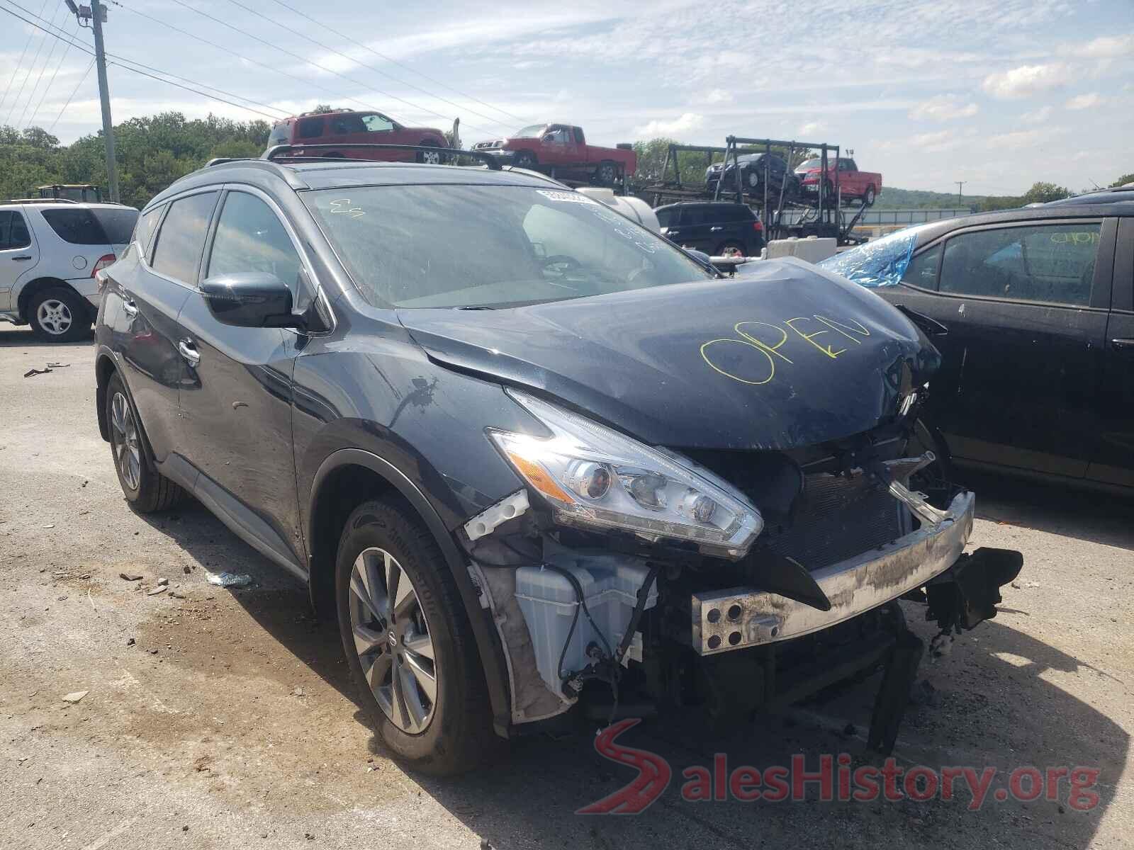 5N1AZ2MG7HN191844 2017 NISSAN MURANO