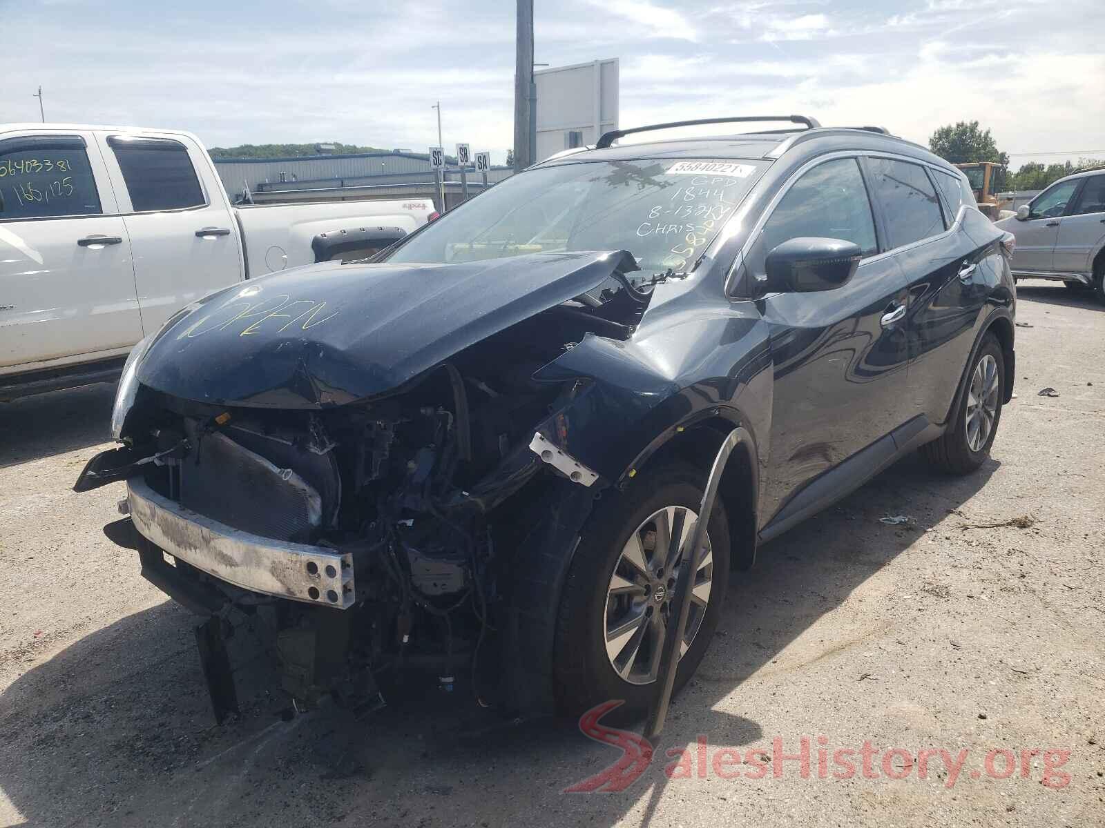 5N1AZ2MG7HN191844 2017 NISSAN MURANO