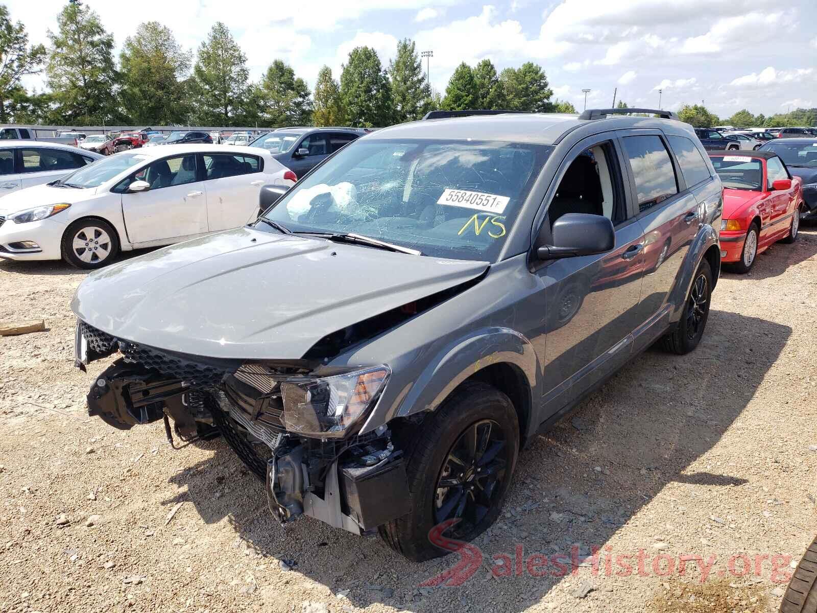 3C4PDCAB7LT277224 2020 DODGE JOURNEY