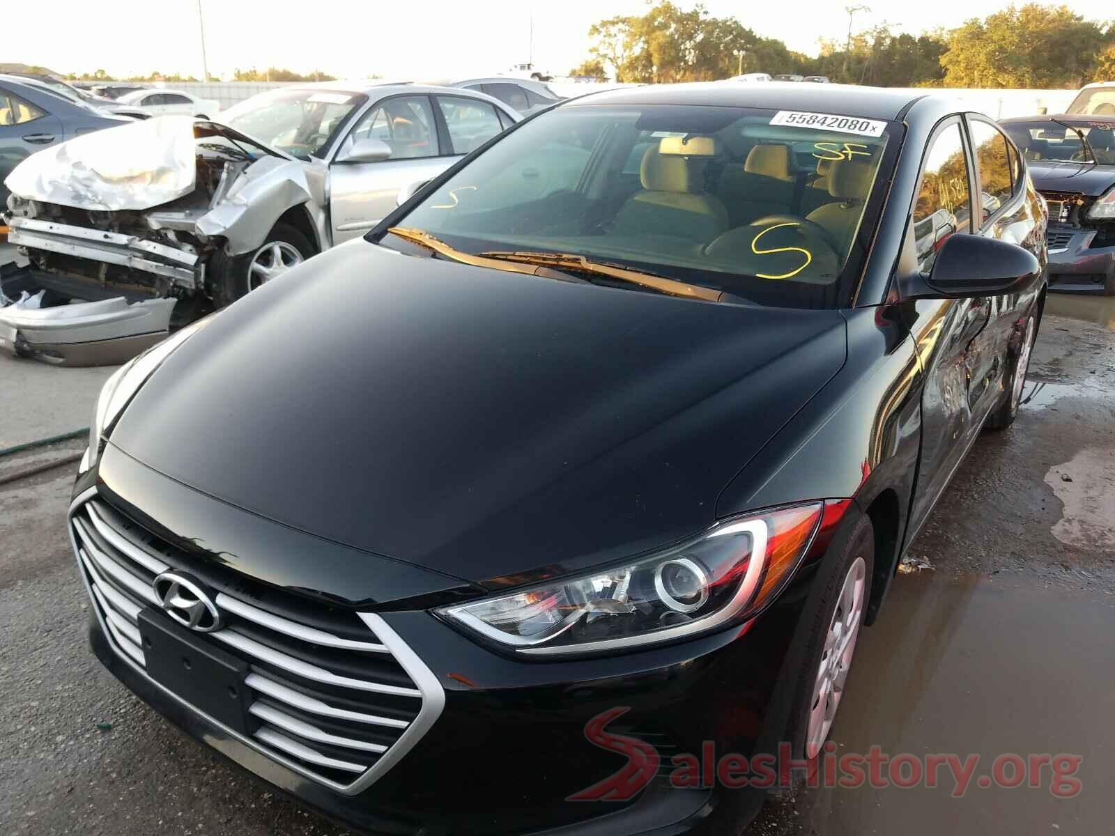 KMHD74LF5HU361082 2017 HYUNDAI ELANTRA