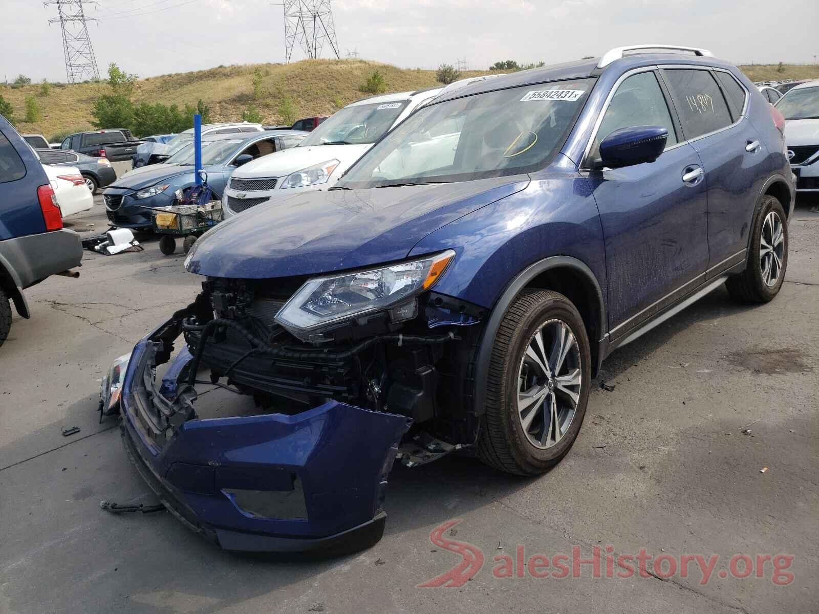 JN8AT2MV6KW402185 2019 NISSAN ROGUE