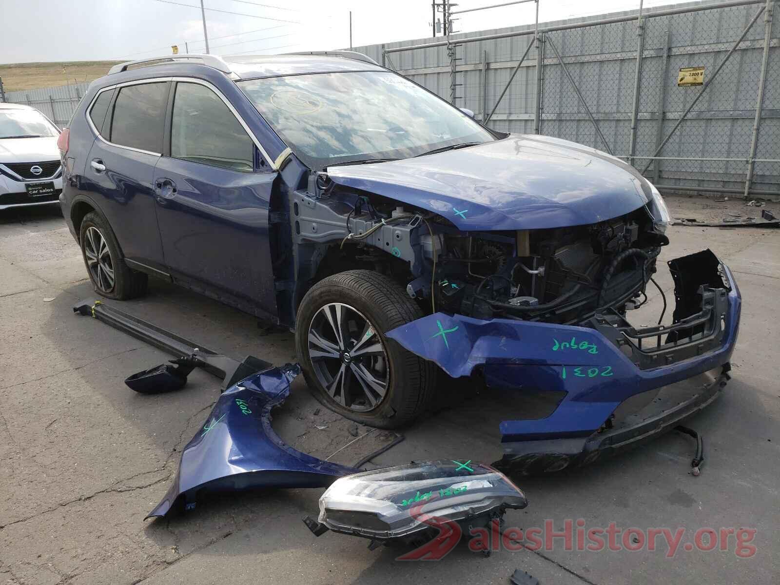 JN8AT2MV6KW402185 2019 NISSAN ROGUE