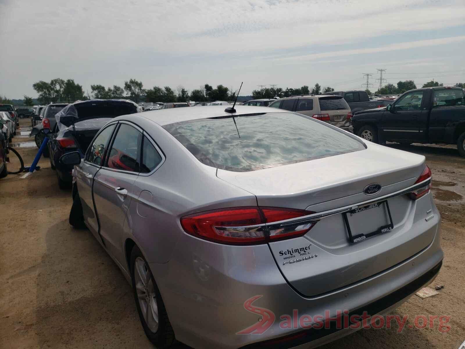 3FA6P0HD9JR193432 2018 FORD FUSION