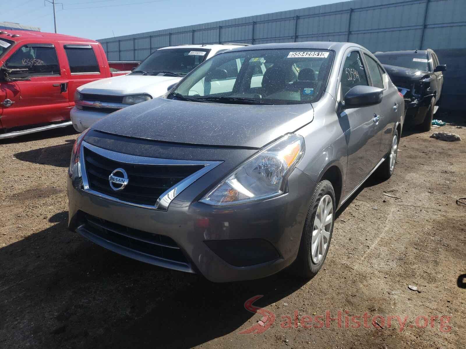 3N1CN7AP7KL870744 2019 NISSAN VERSA