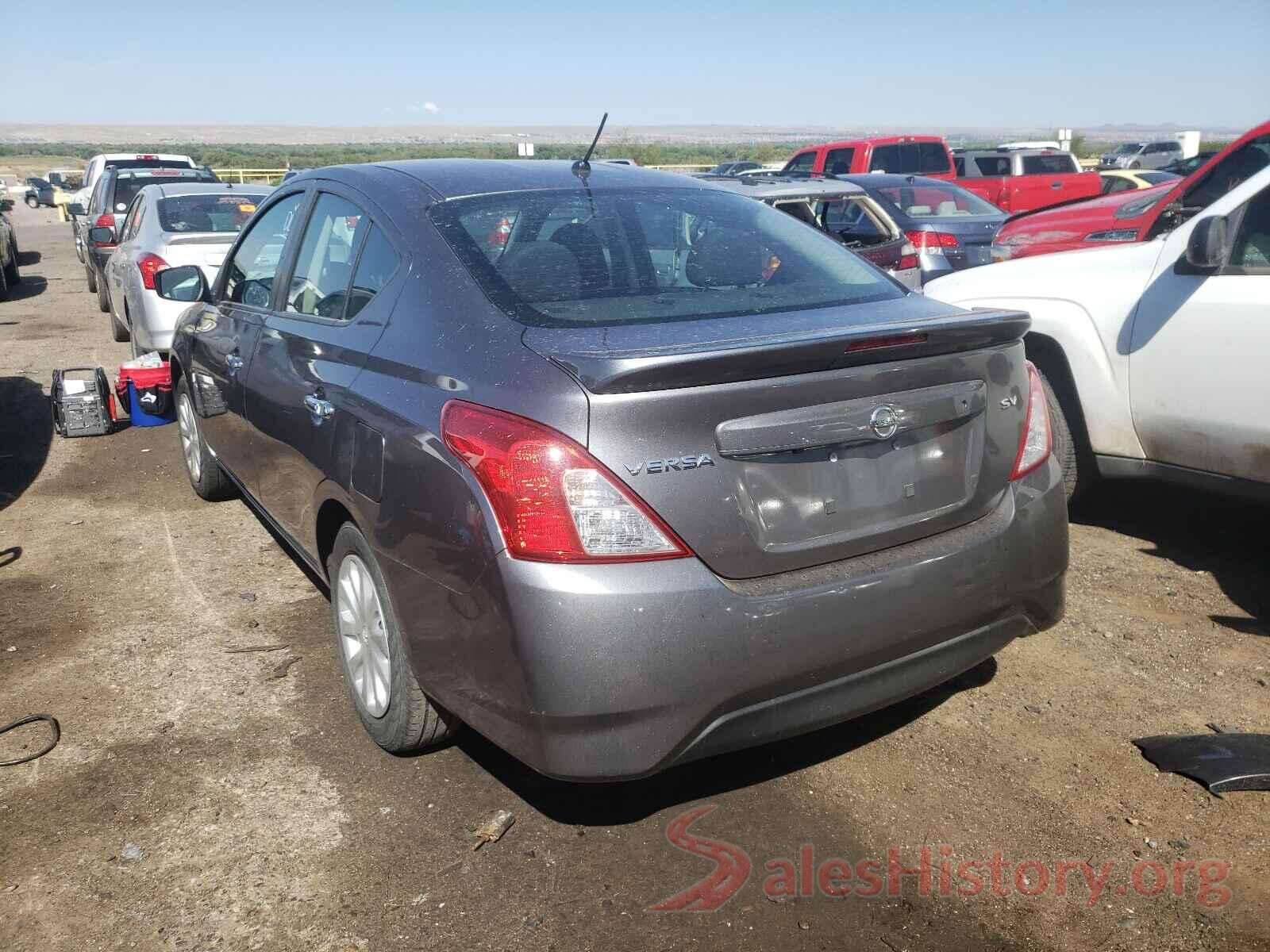 3N1CN7AP7KL870744 2019 NISSAN VERSA