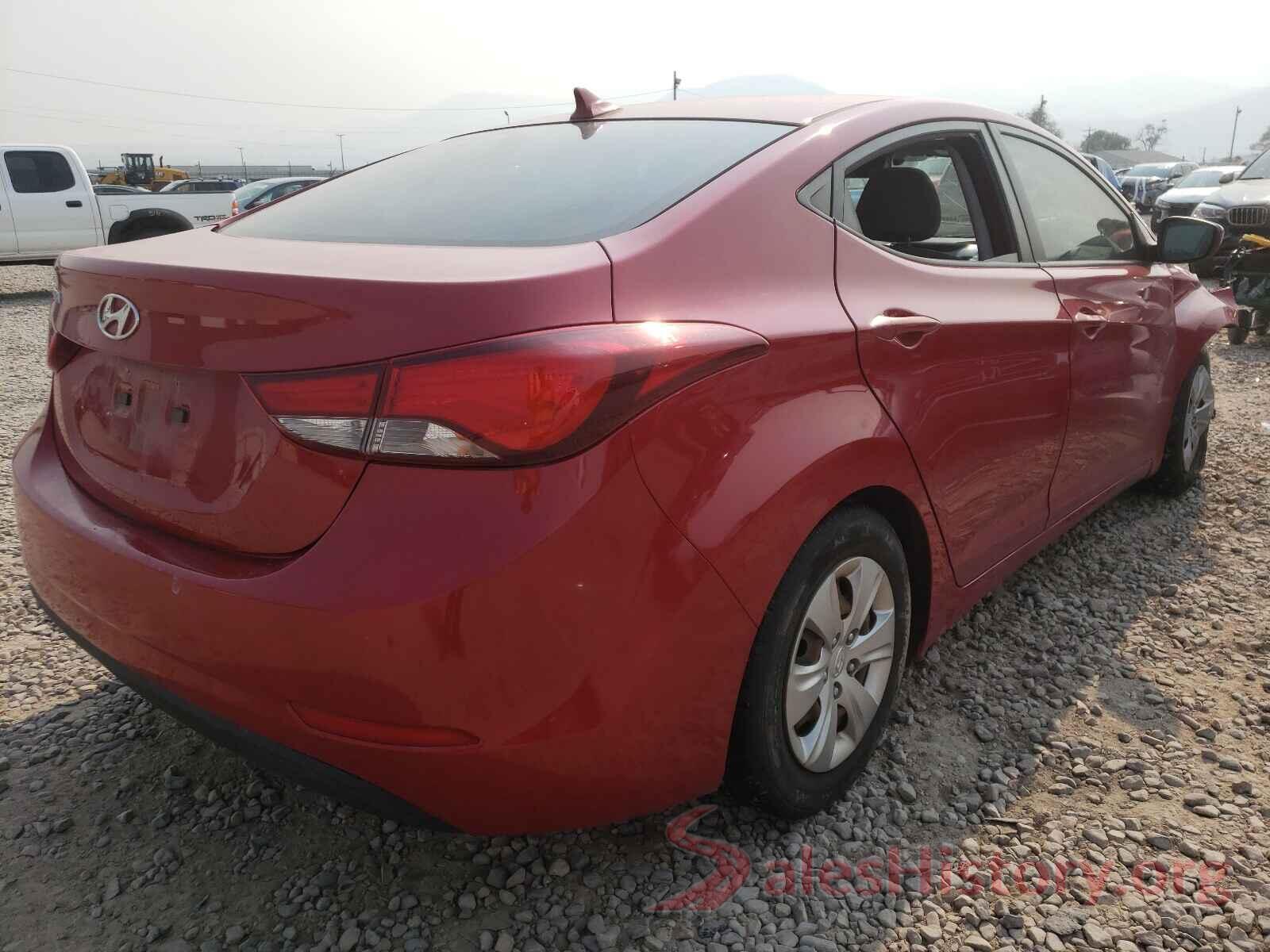 KMHDH4AE7GU482881 2016 HYUNDAI ELANTRA