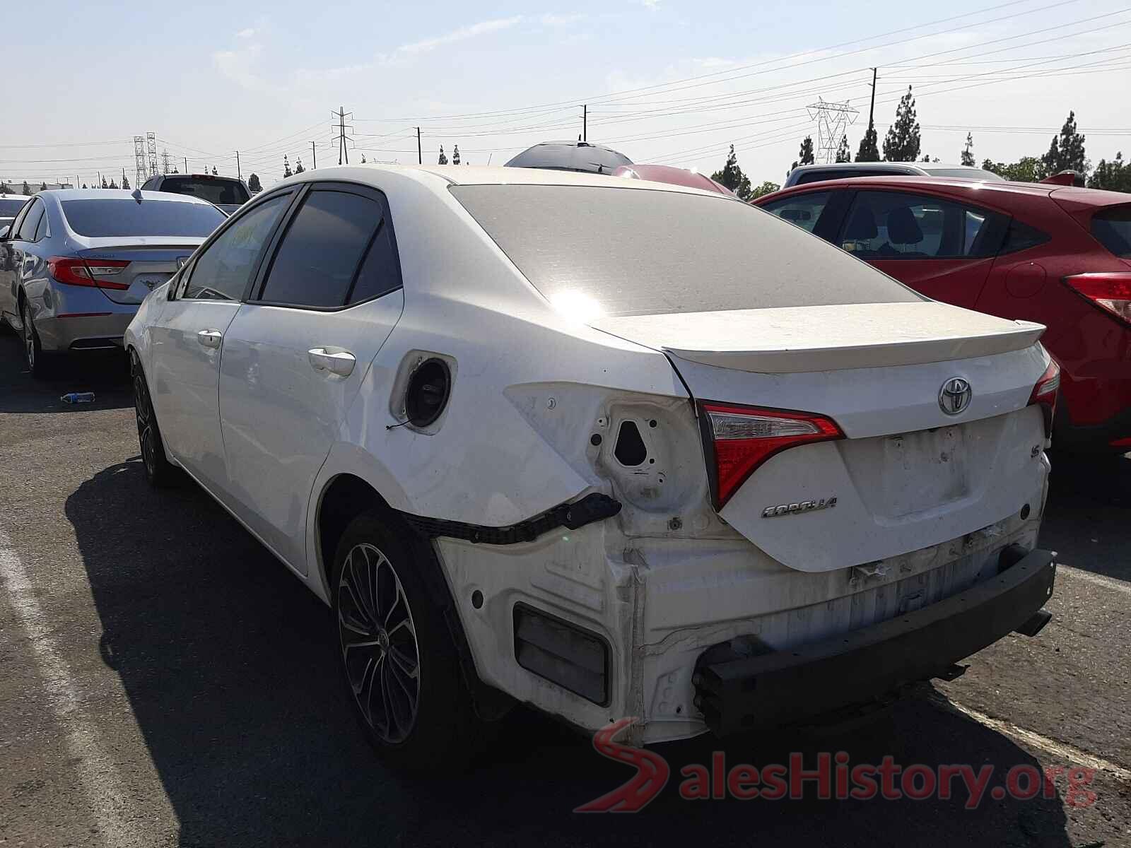 5YFBURHE1GP530365 2016 TOYOTA COROLLA