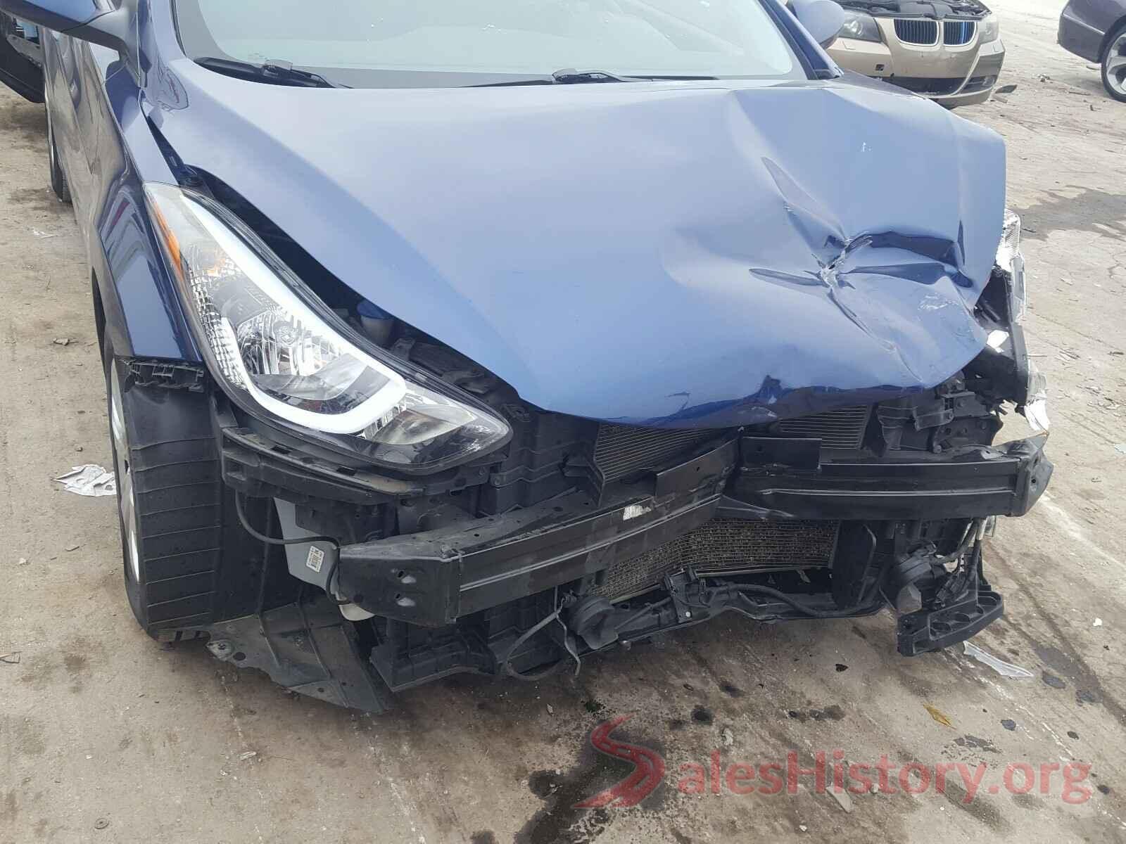 5NPDH4AE9GH678237 2016 HYUNDAI ELANTRA