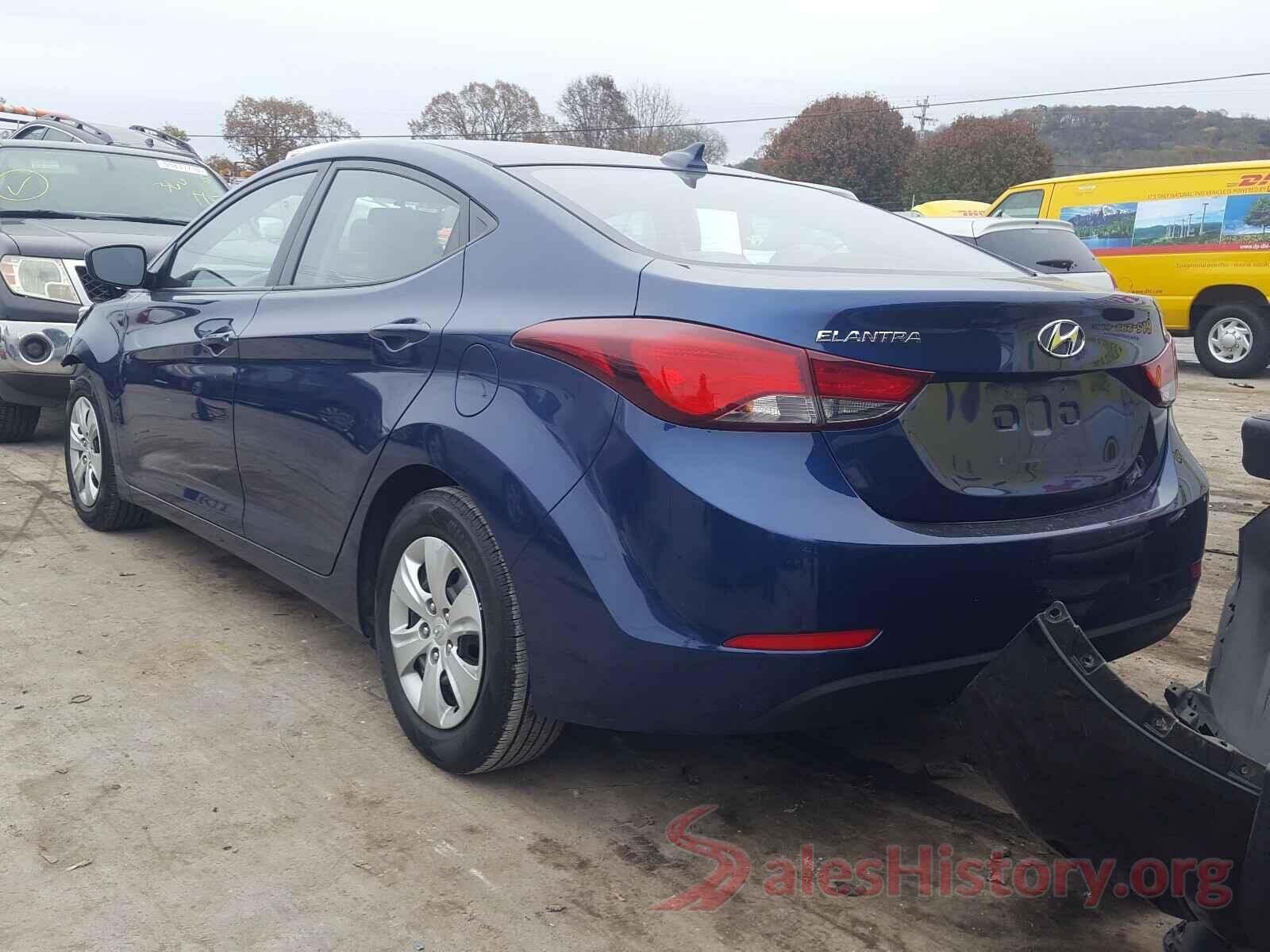 5NPDH4AE9GH678237 2016 HYUNDAI ELANTRA