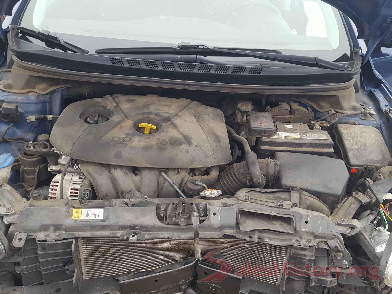 5NPDH4AE9GH678237 2016 HYUNDAI ELANTRA