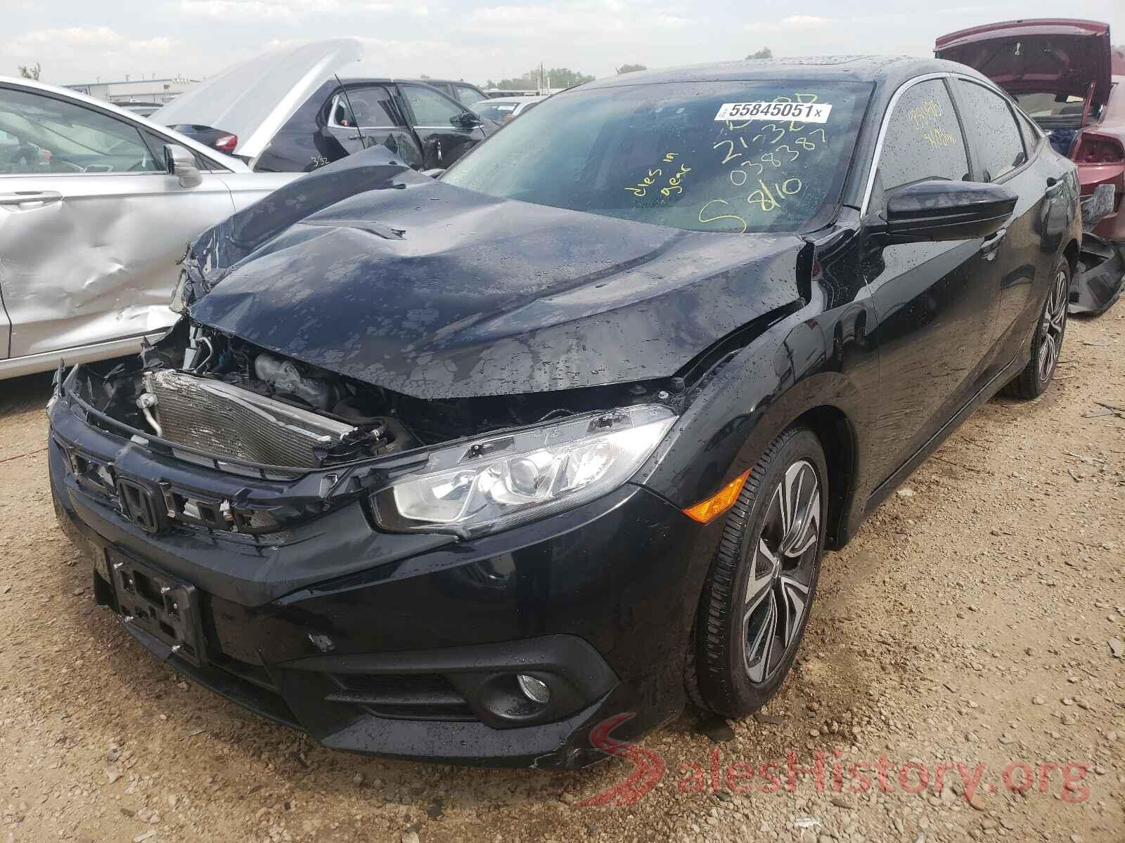 19XFC1F34GE038387 2016 HONDA CIVIC