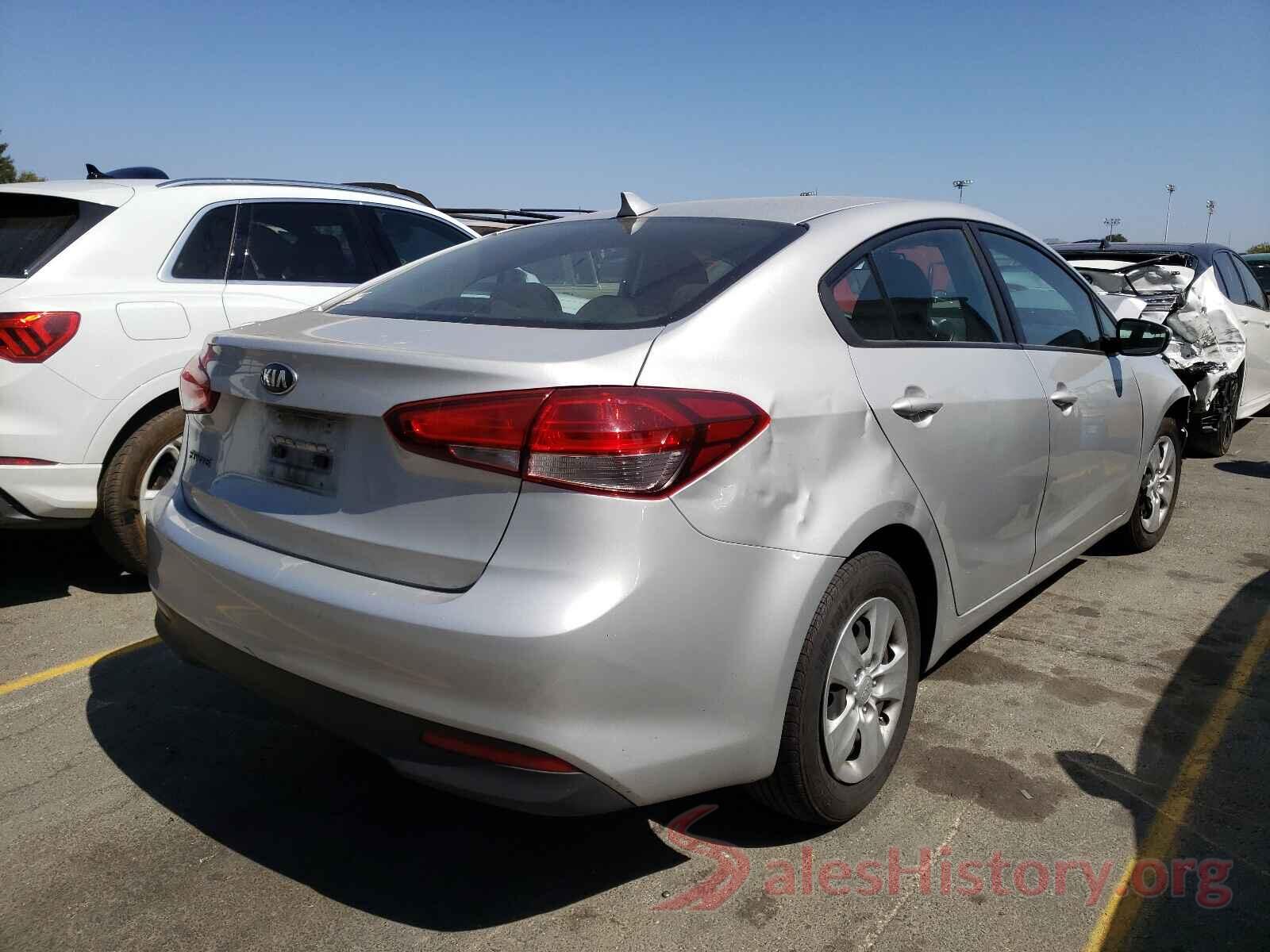 3KPFK4A74JE168837 2018 KIA FORTE