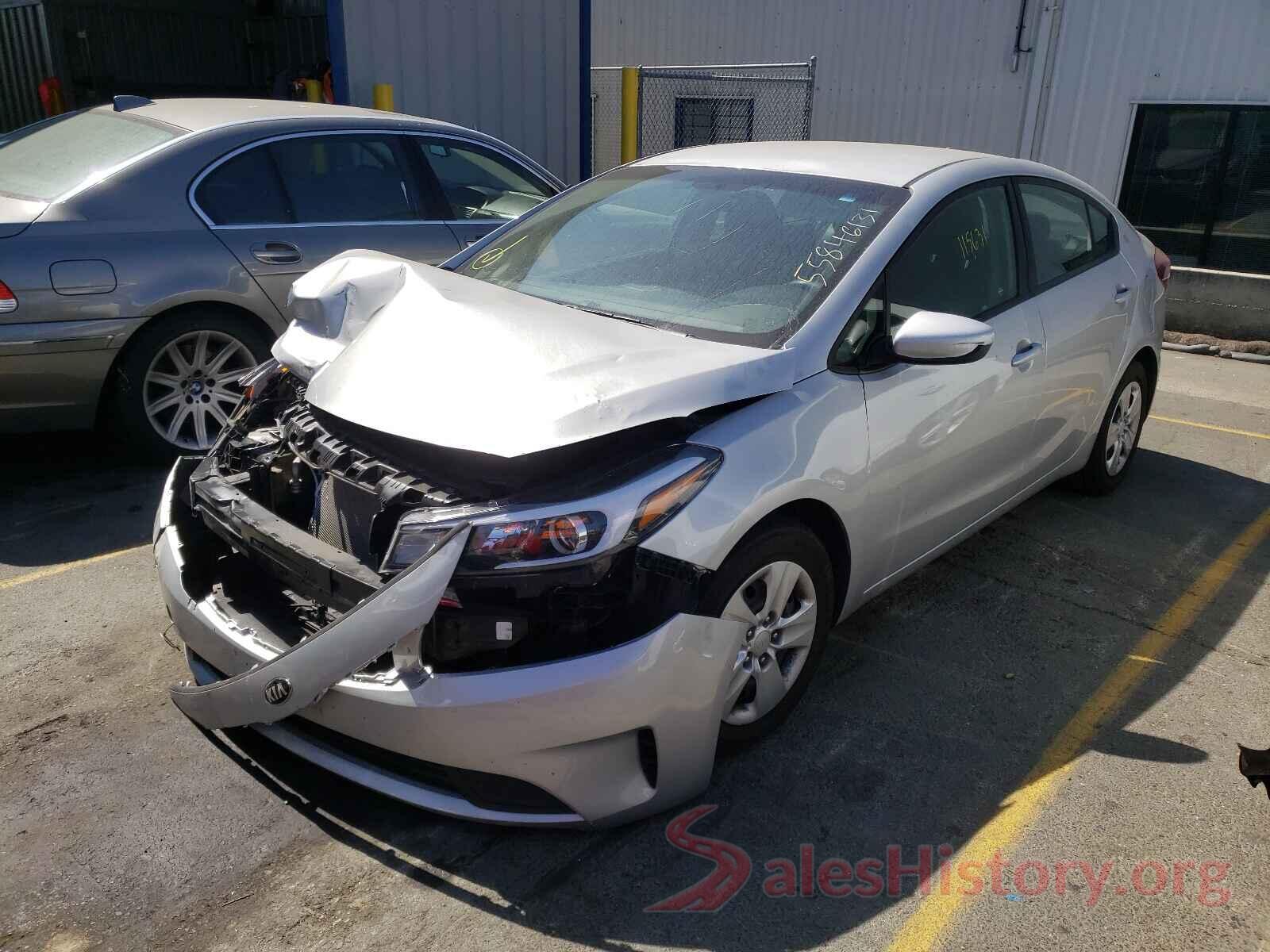 3KPFK4A74JE168837 2018 KIA FORTE