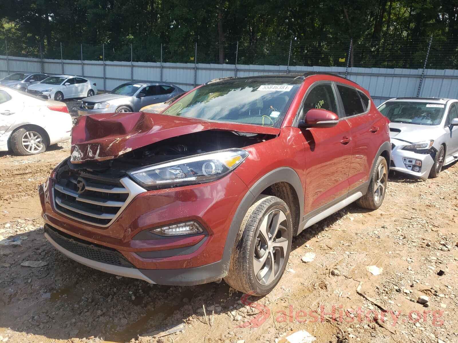 KM8J33A23JU803596 2018 HYUNDAI TUCSON