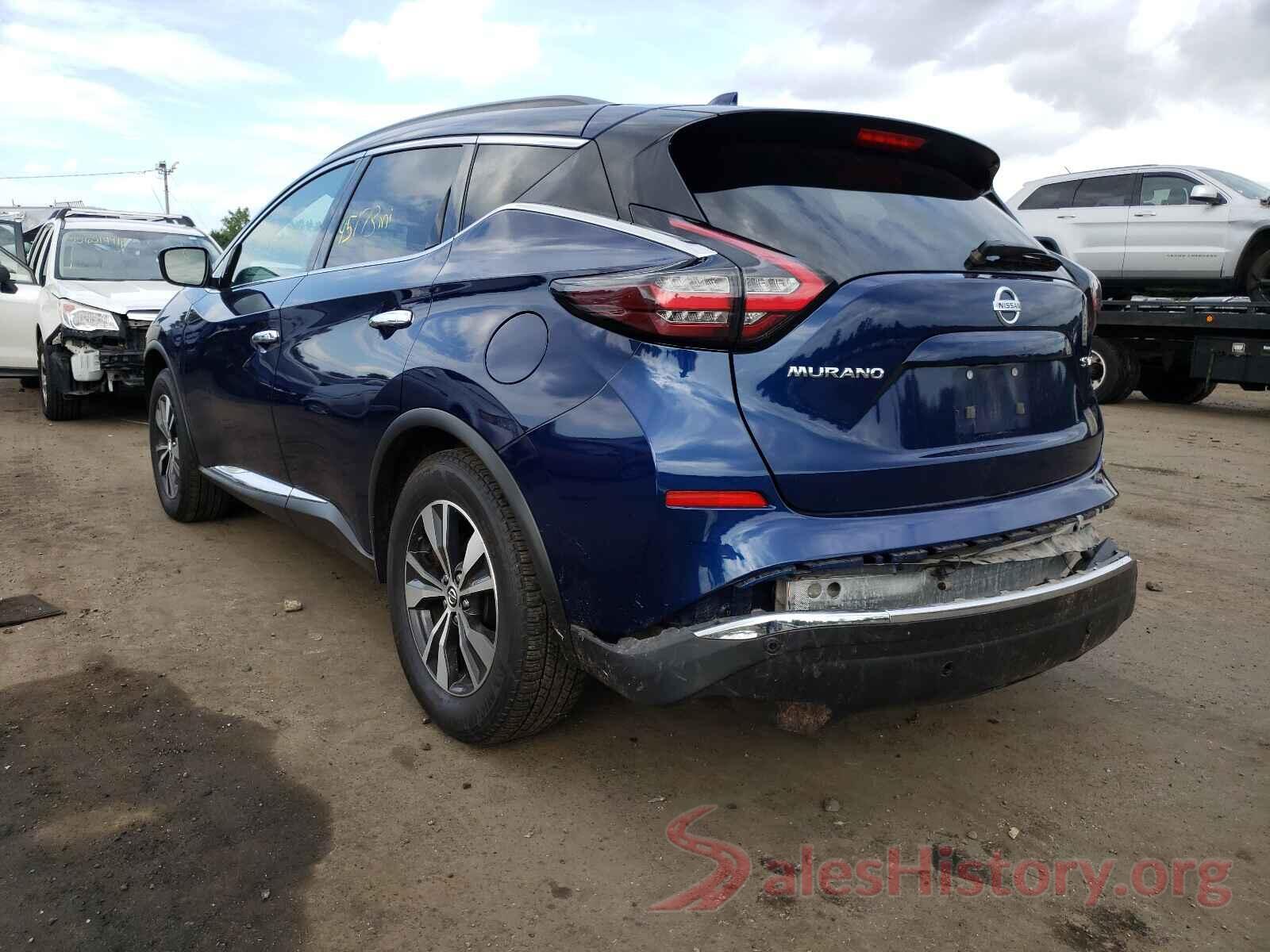 5N1AZ2BS7LN131935 2020 NISSAN MURANO