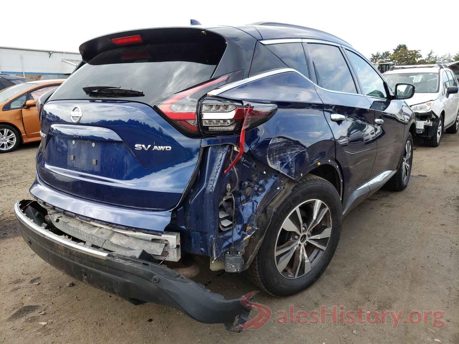 5N1AZ2BS7LN131935 2020 NISSAN MURANO