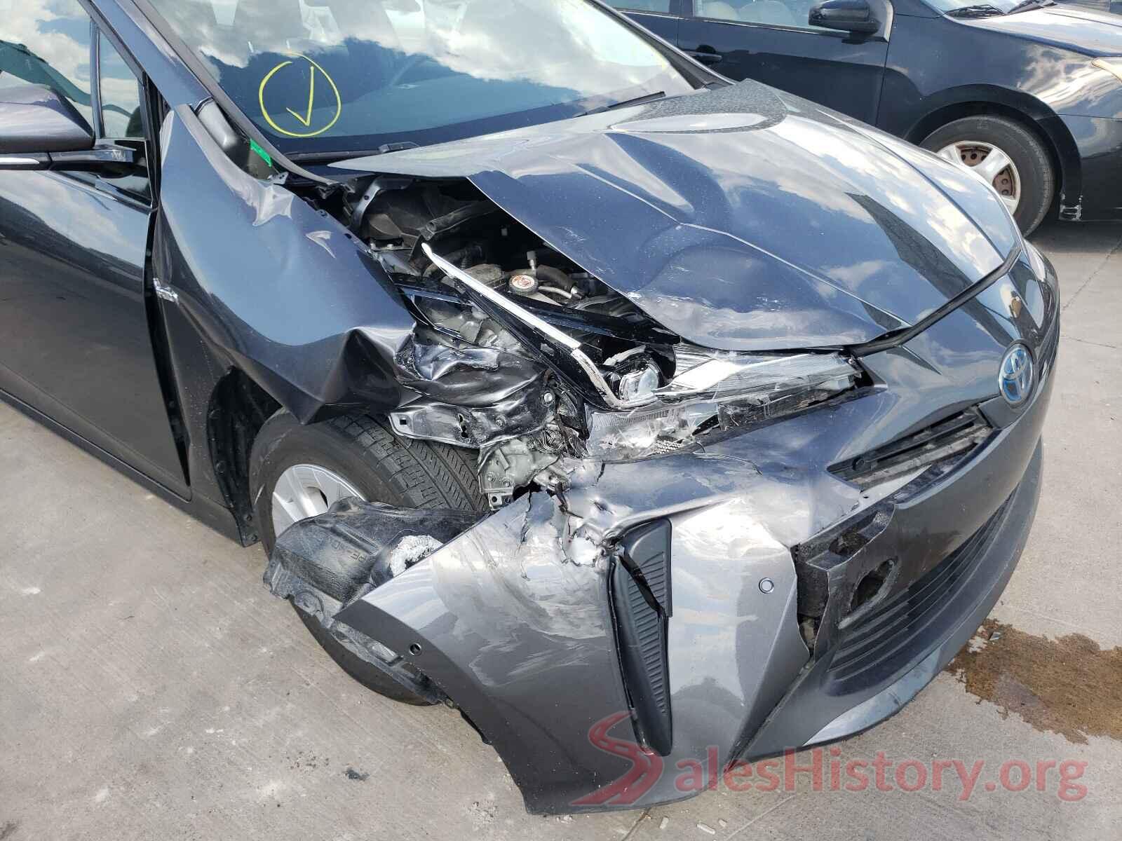 JTDKARFU8L3111550 2020 TOYOTA PRIUS