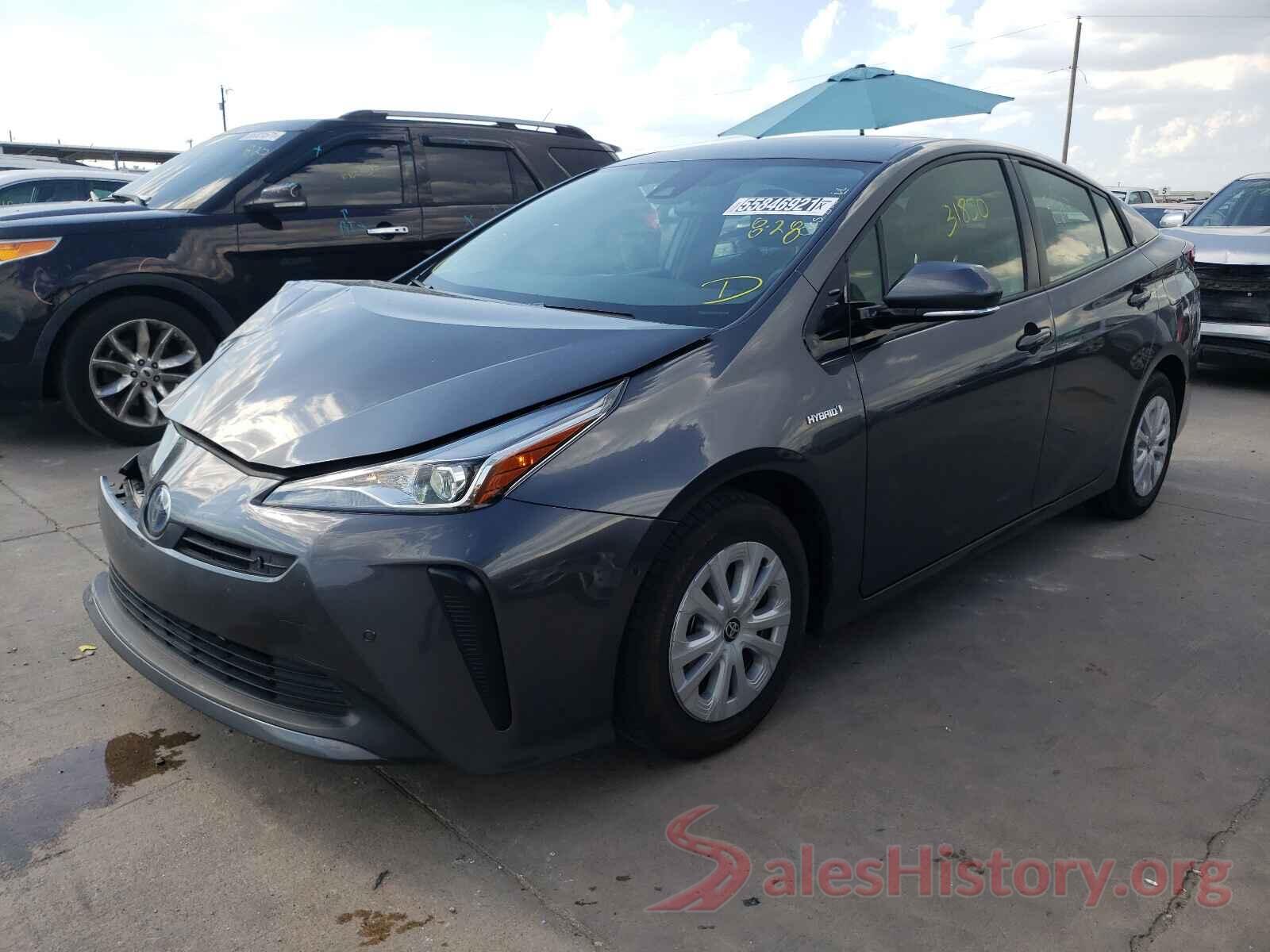 JTDKARFU8L3111550 2020 TOYOTA PRIUS